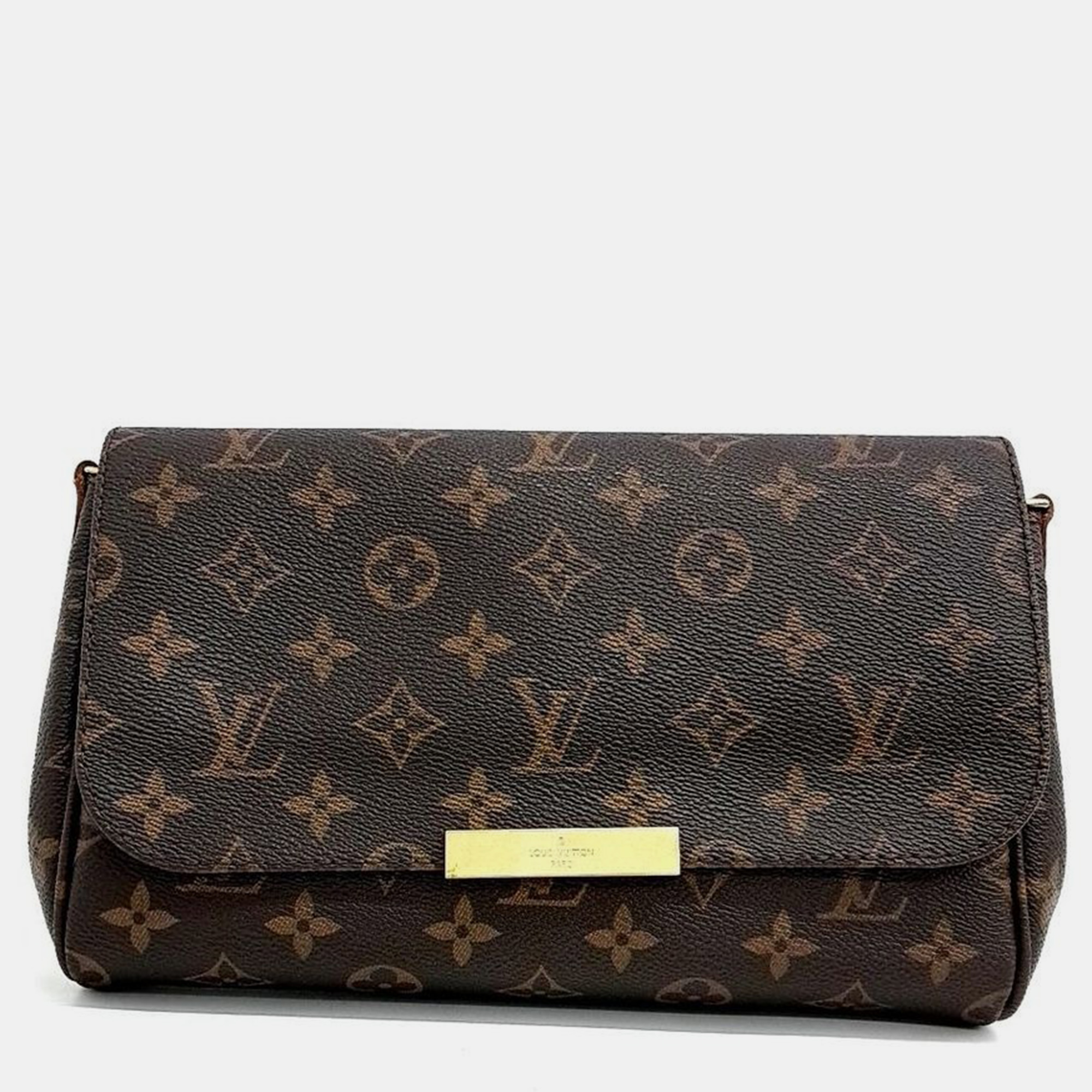 

Louis Vuitton Monogram Favorite MM Bag, Brown