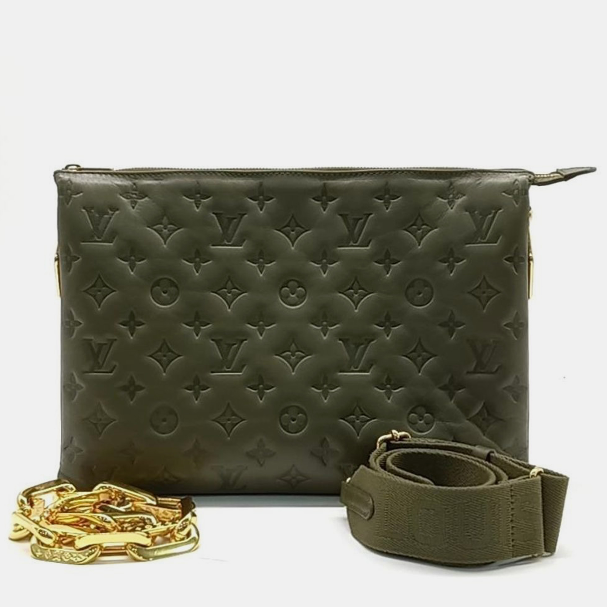 

Louis Vuitton Cusant MM bag, Green