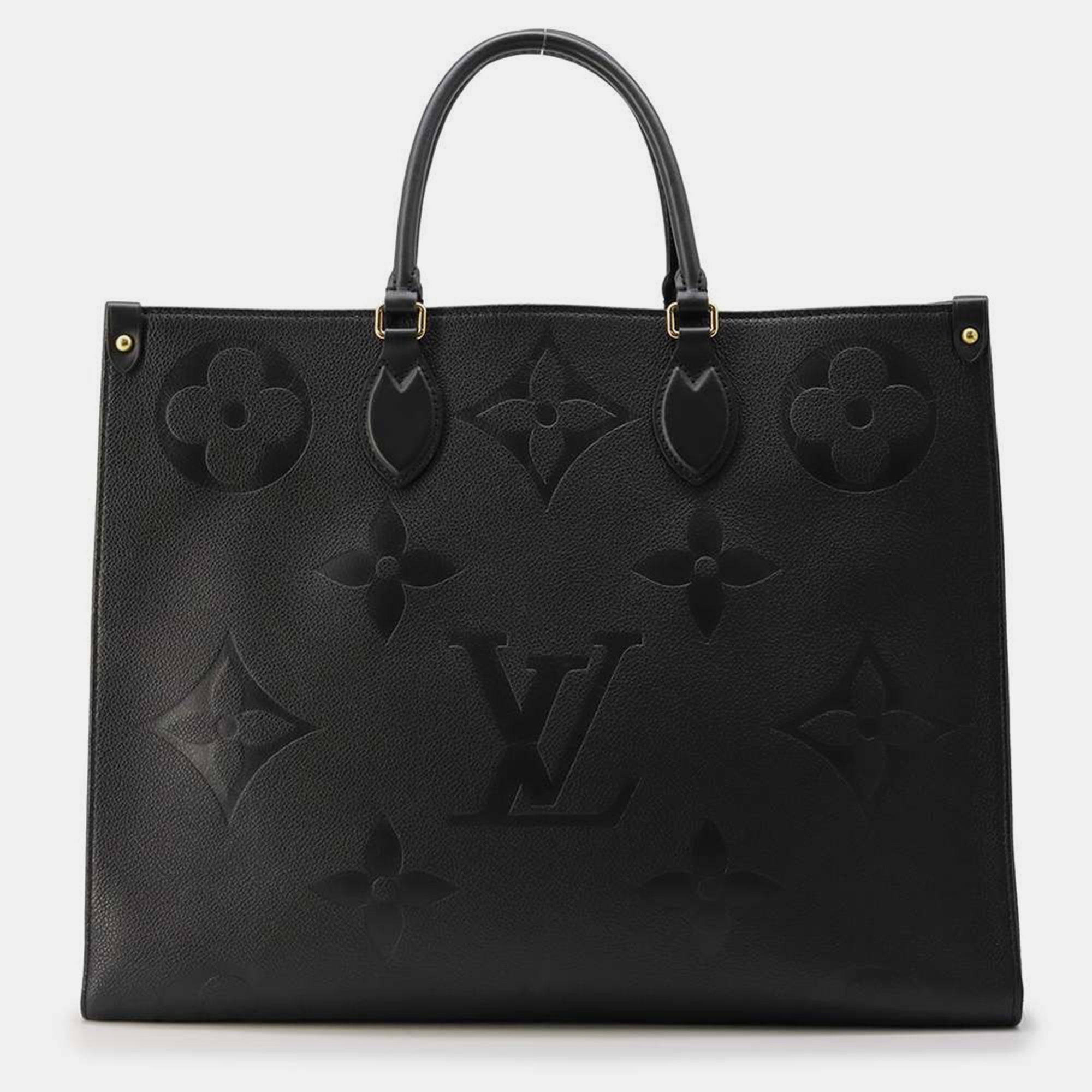 

Louis Vuitton Noir Monogram Empreinte Leather Onthego Size GM, Black