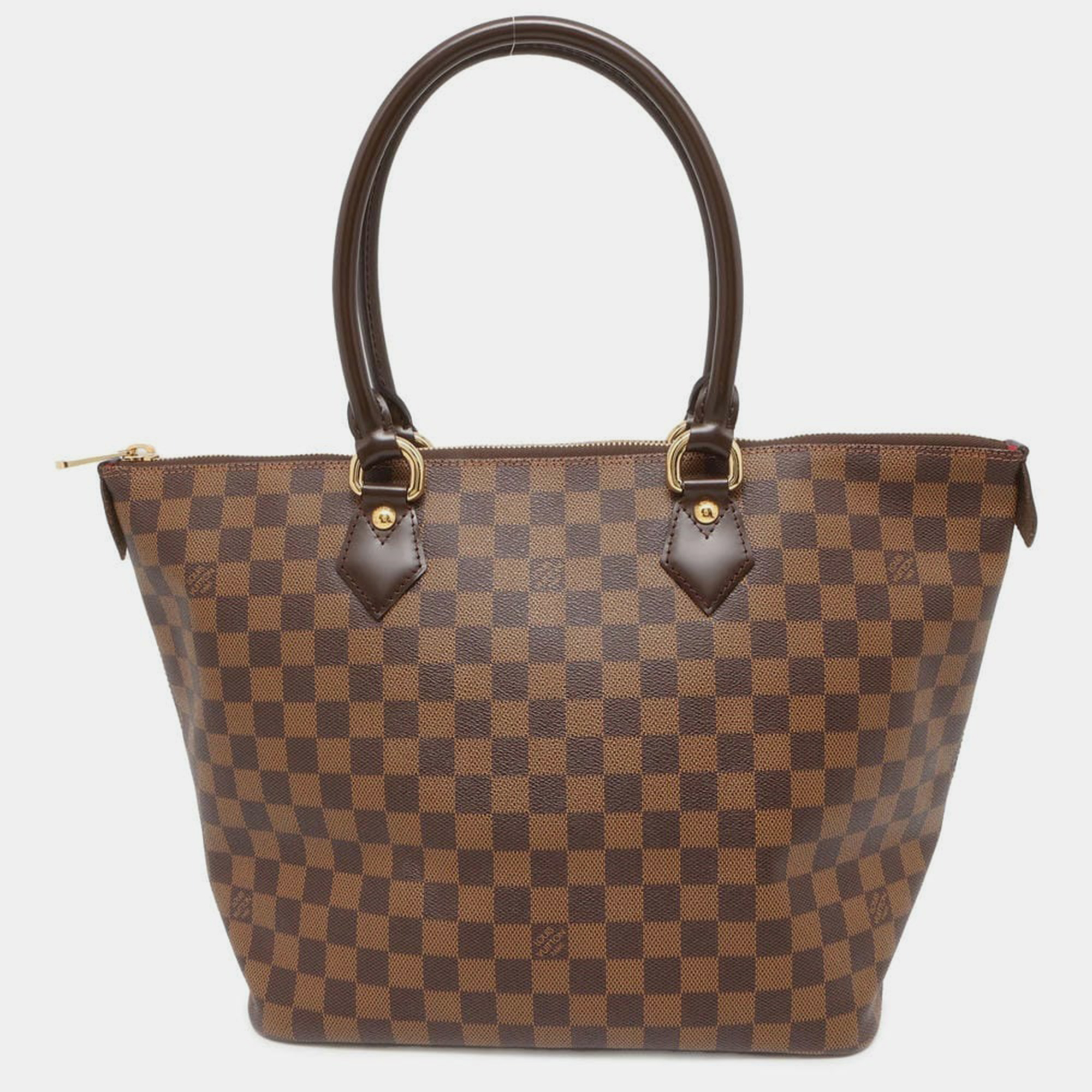 

Louis Vuitton Red Damier Ebene Canvas Saleya Size MM