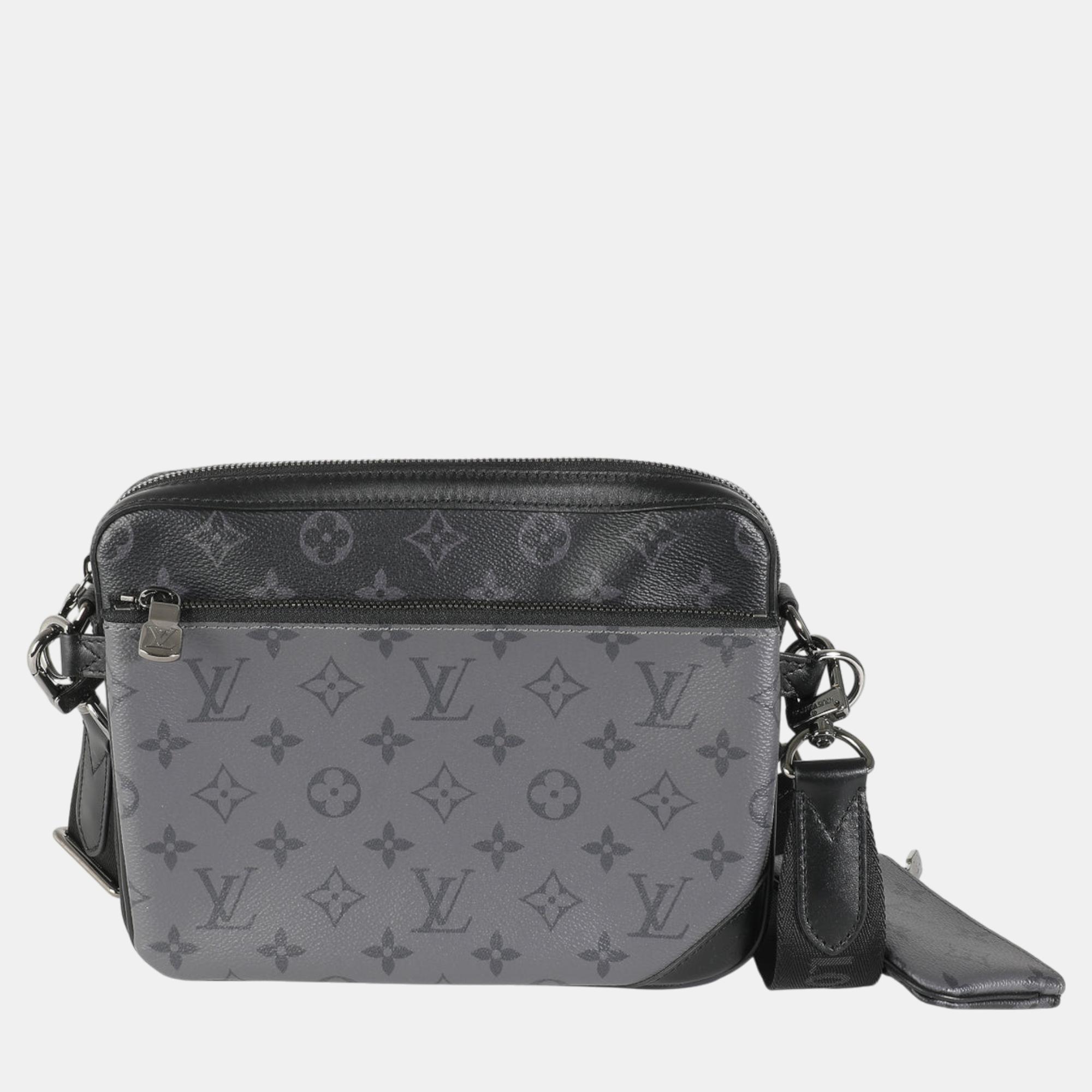 

Louis Vuitton Reverse Monogram Eclipse Trio Messenger bag, Black