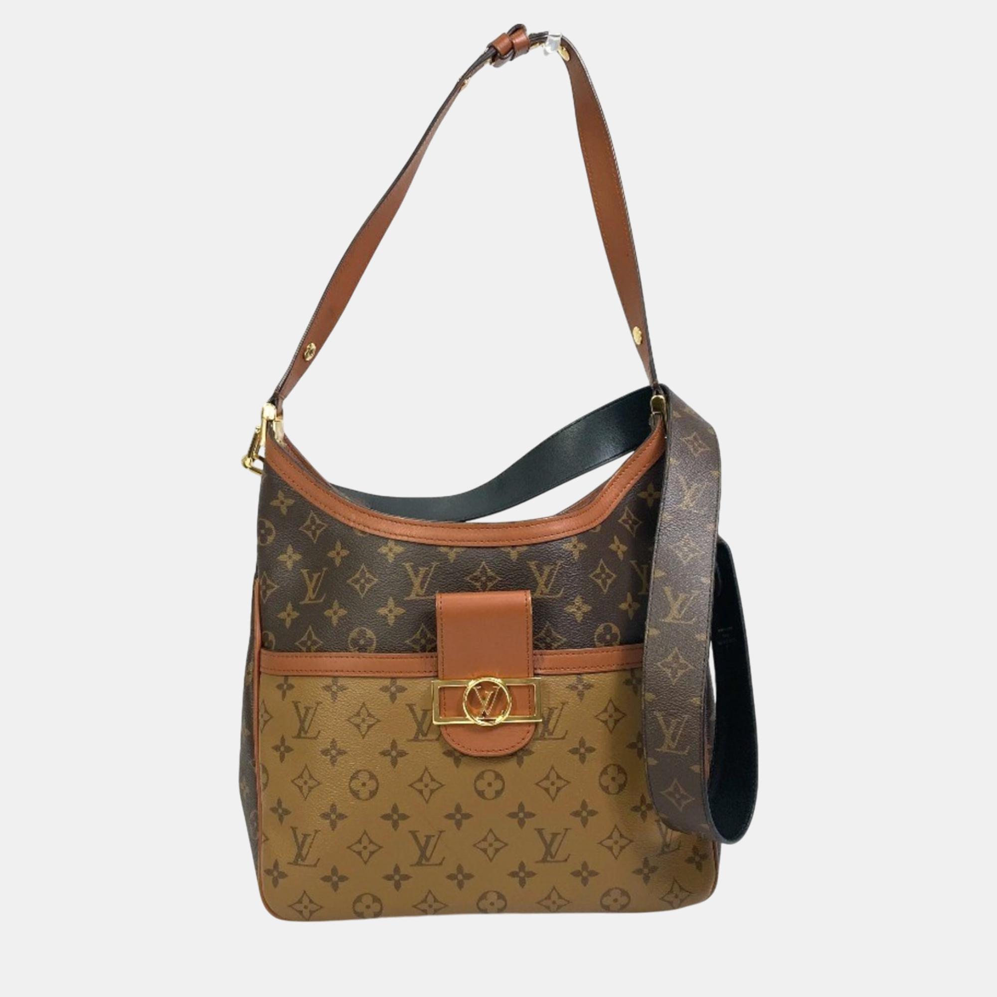 

Louis Vuitton Brown Monogram reverse Shoulder Bag