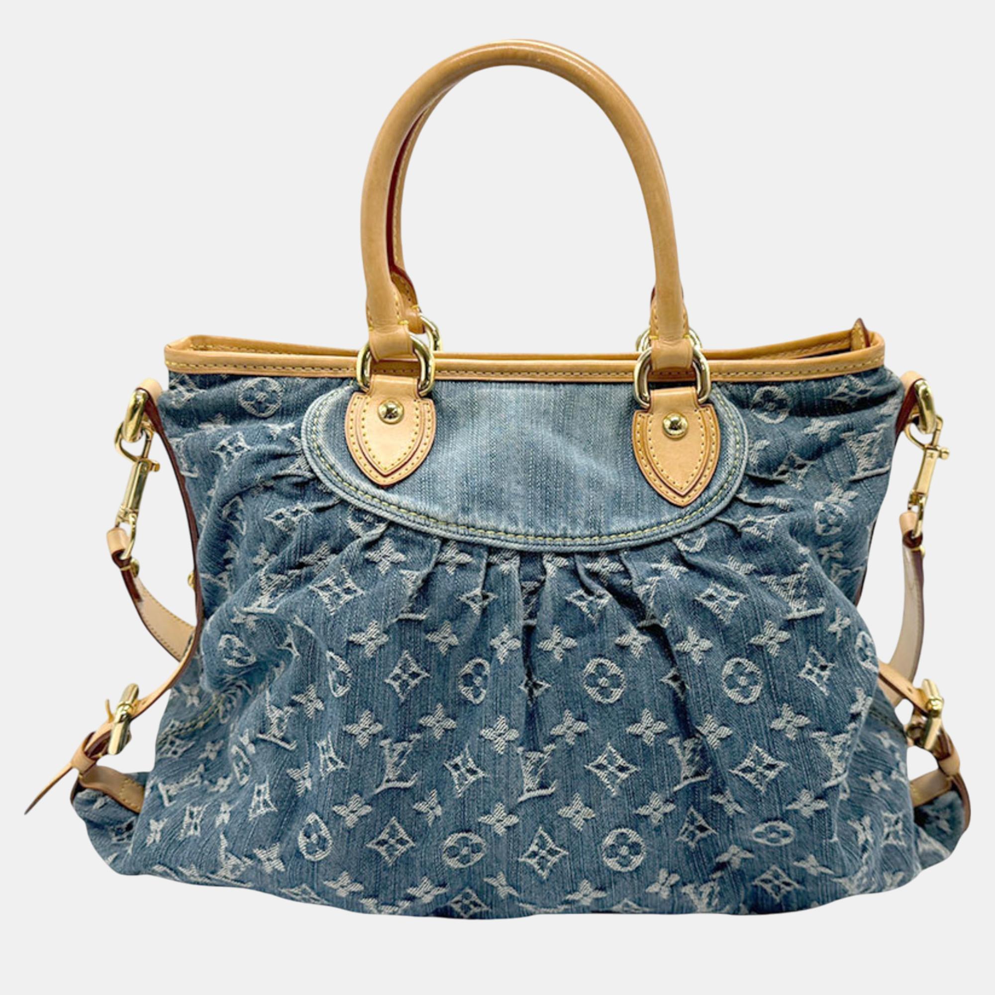 

Louis Vuitton Monogram Denim Neo Cavi GM Blue Handbag