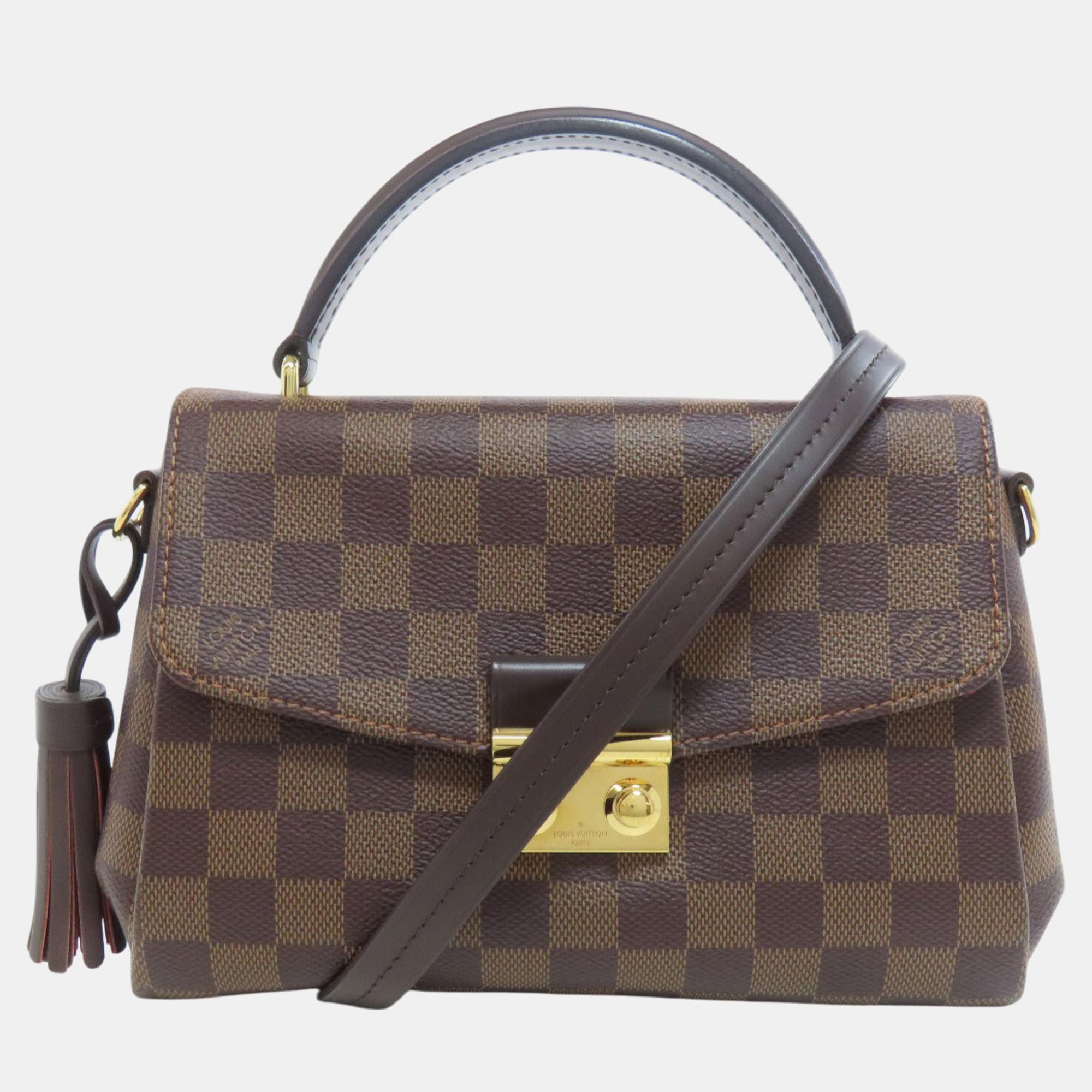 

Louis Vuitton Damier Canvas Croisette Tote Bag, Brown