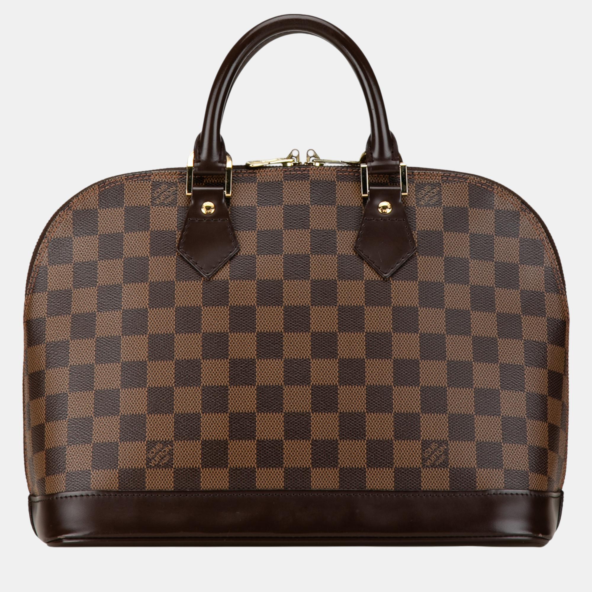 

Louis Vuitton Damier Ebene Alma PM, Brown