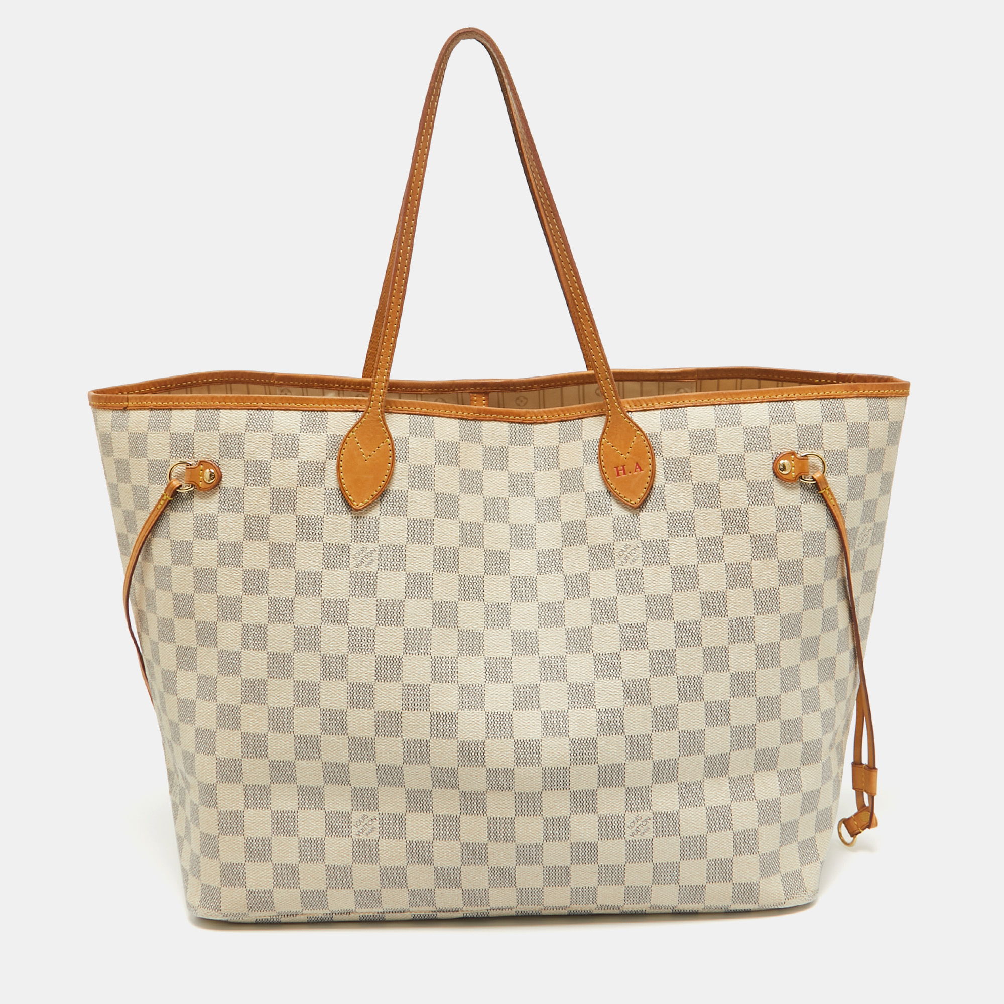 

Louis Vuitton Damier Azur Canvas Neverfull GM Bag, Blue