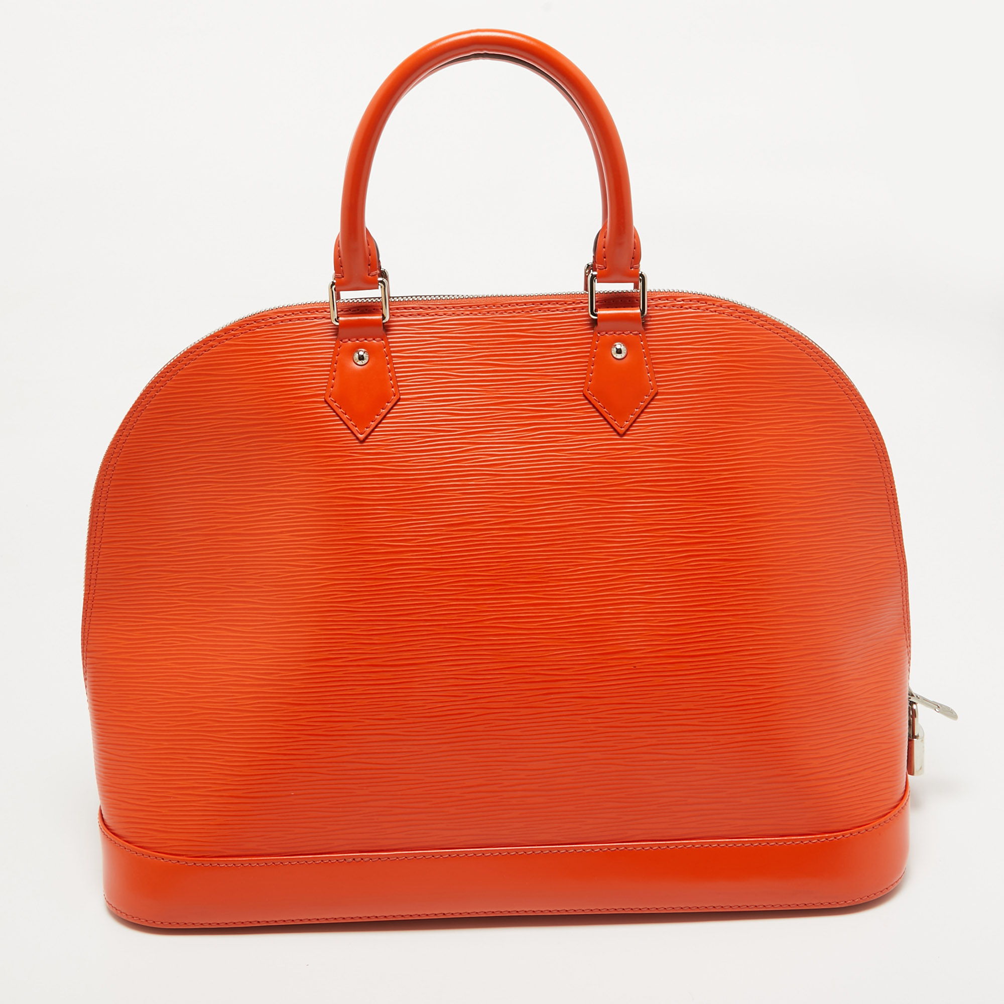 

Louis Vuitton Piment Epi Leather Alma GM Bag, Orange