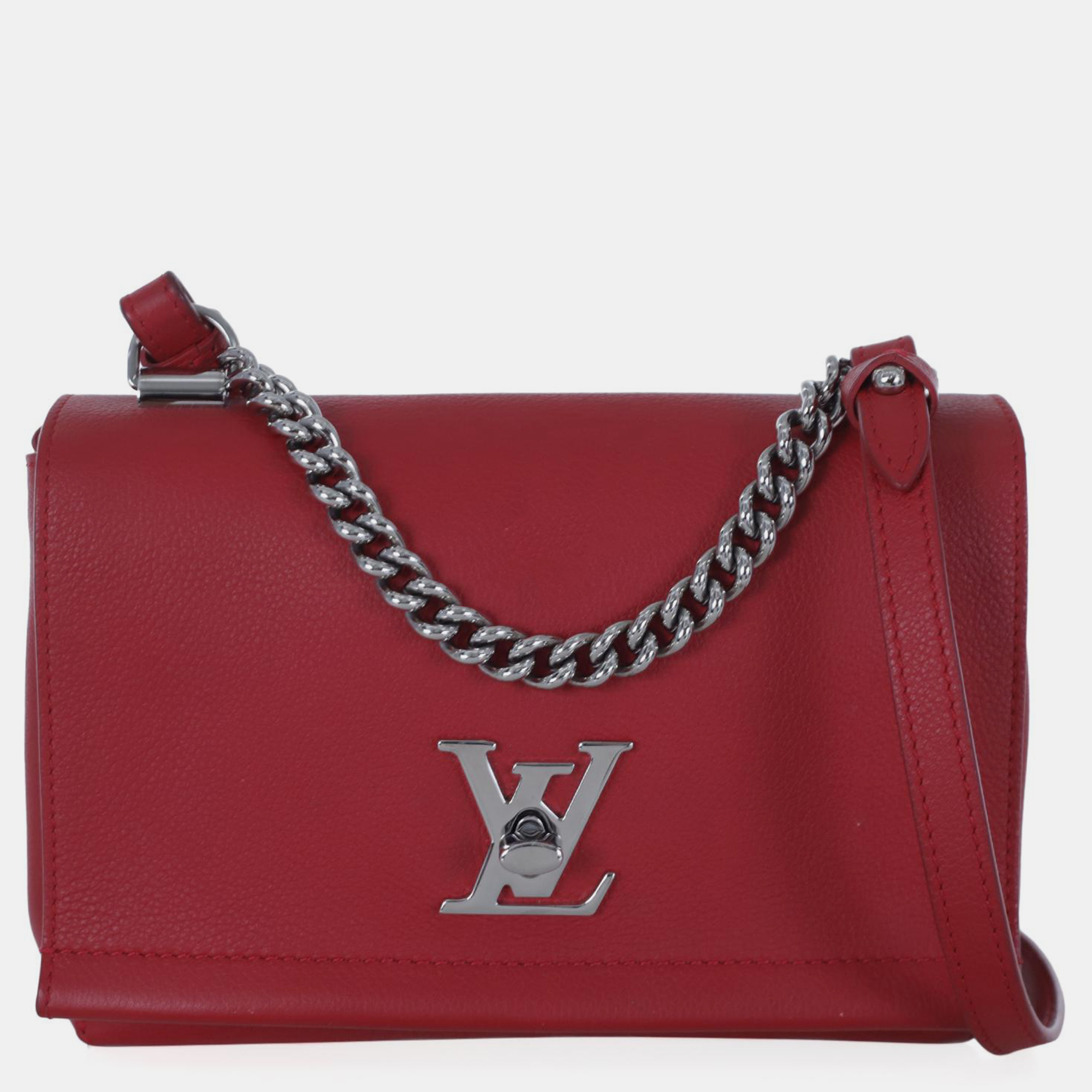 

Louis Vuitton Lockme II BB Crossbody Bag, Red