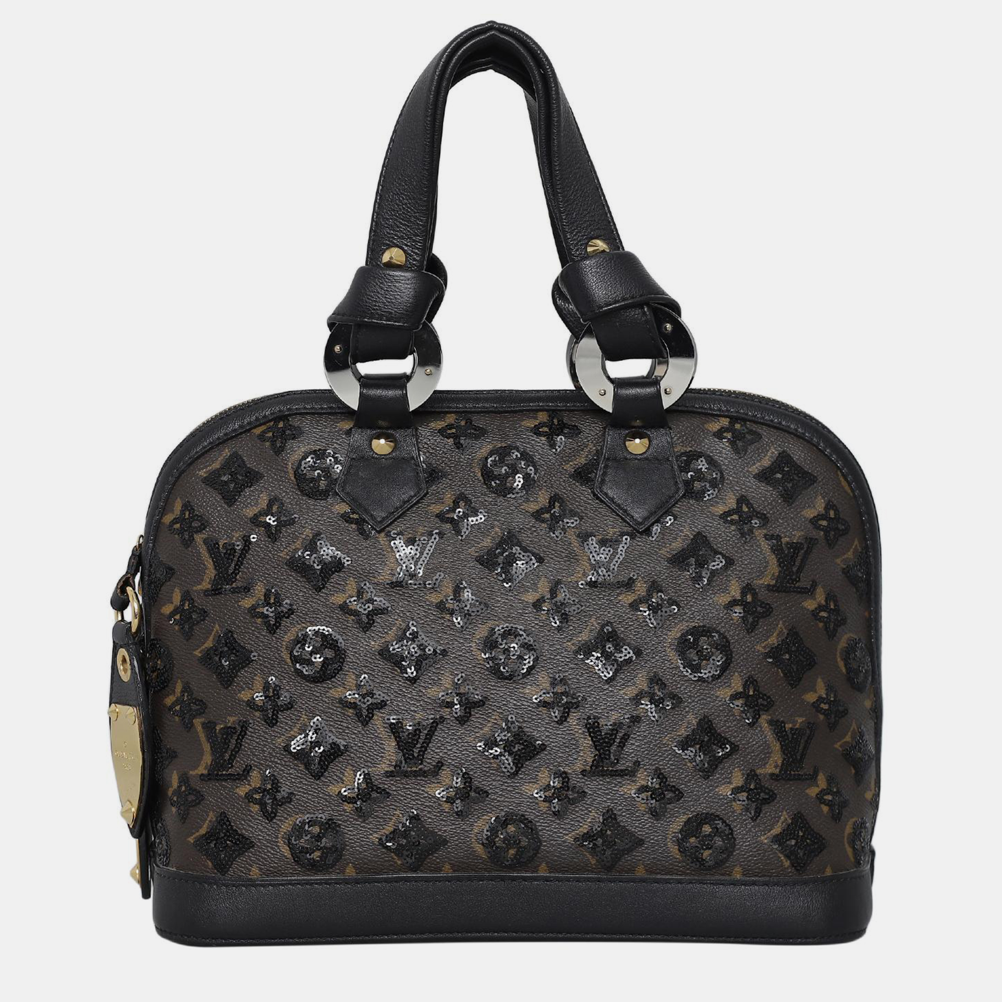 

Louis Vuitton Alma Eclipse Sequin Monogram Bag, Black