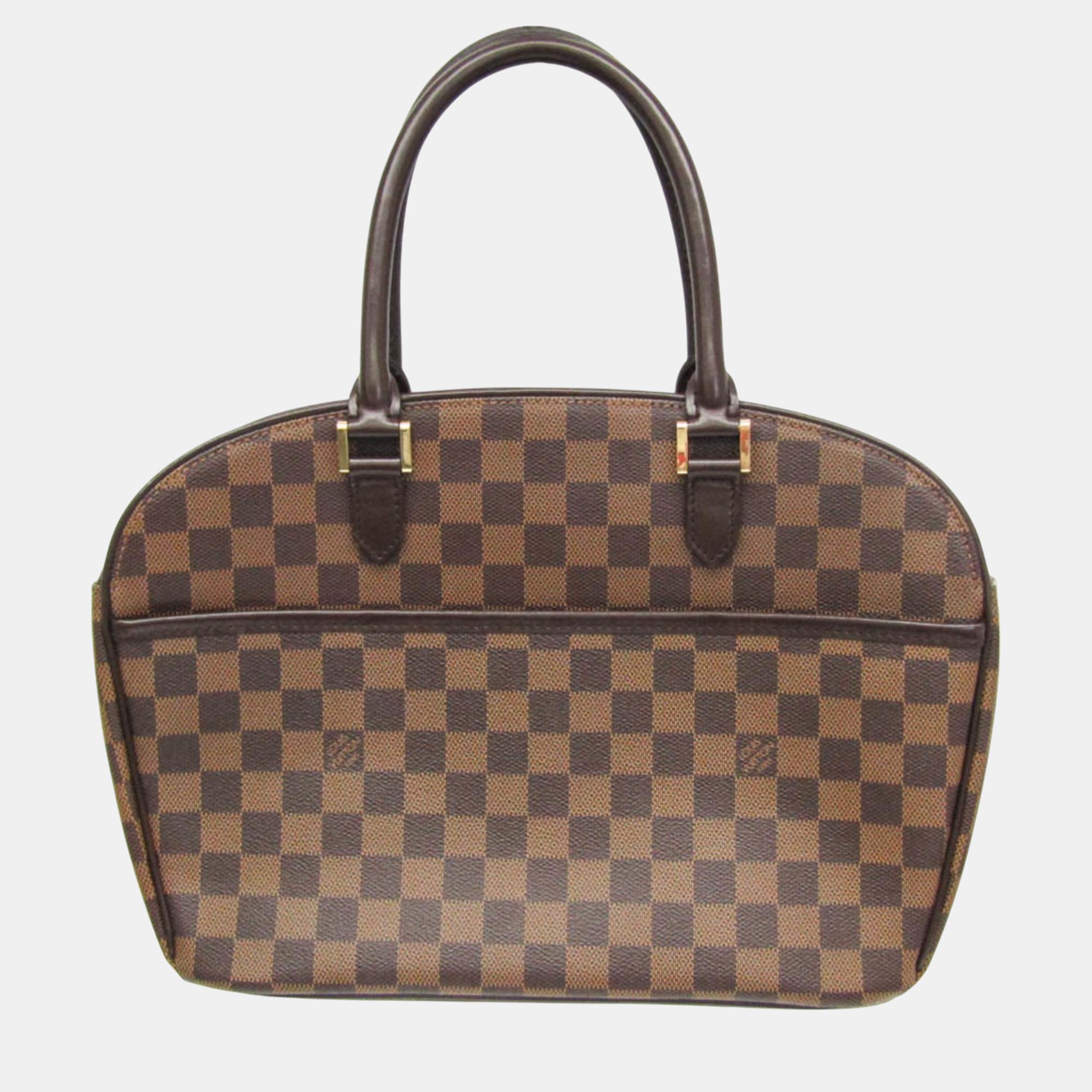 

Louis Vuitton Ebene Damier Sarria Horizontal Handbag, Brown