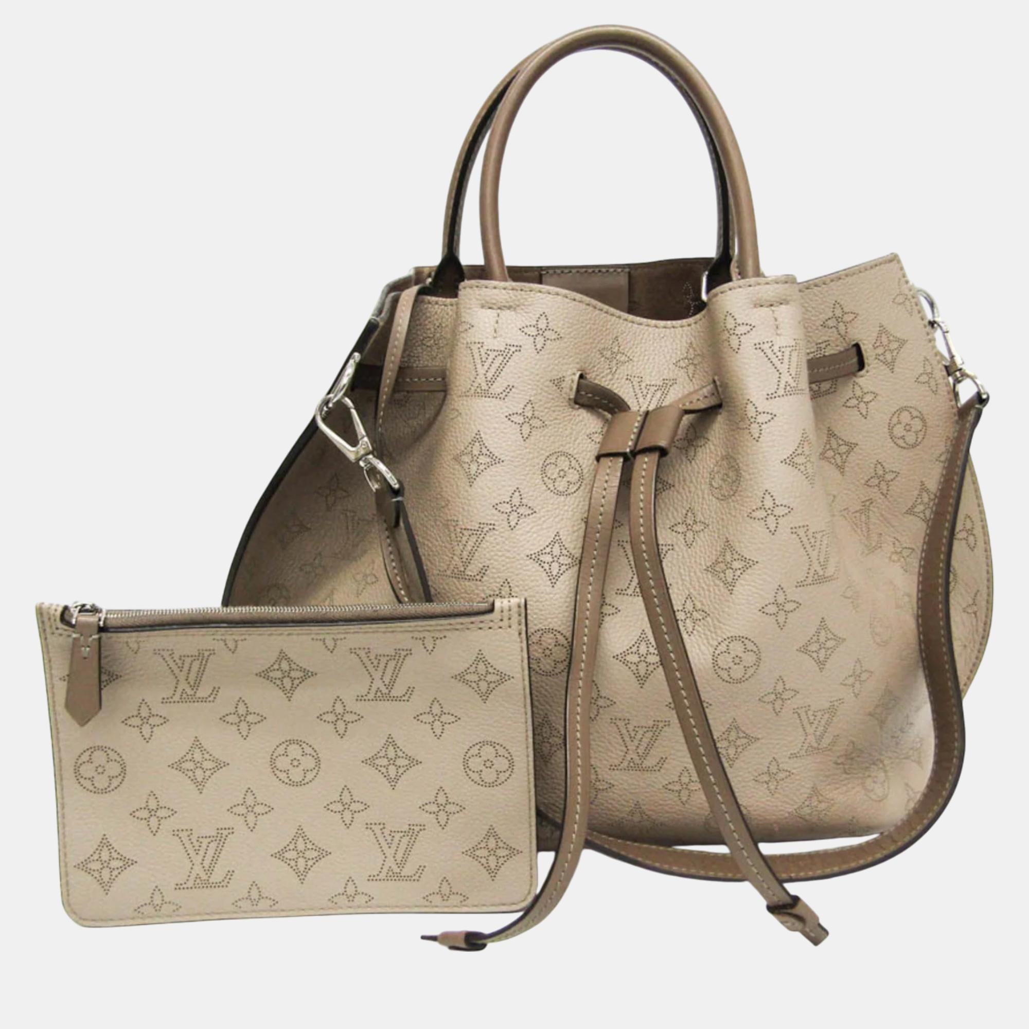 

Louis Vuitton Galle Mahina Girolata Handbag, Beige