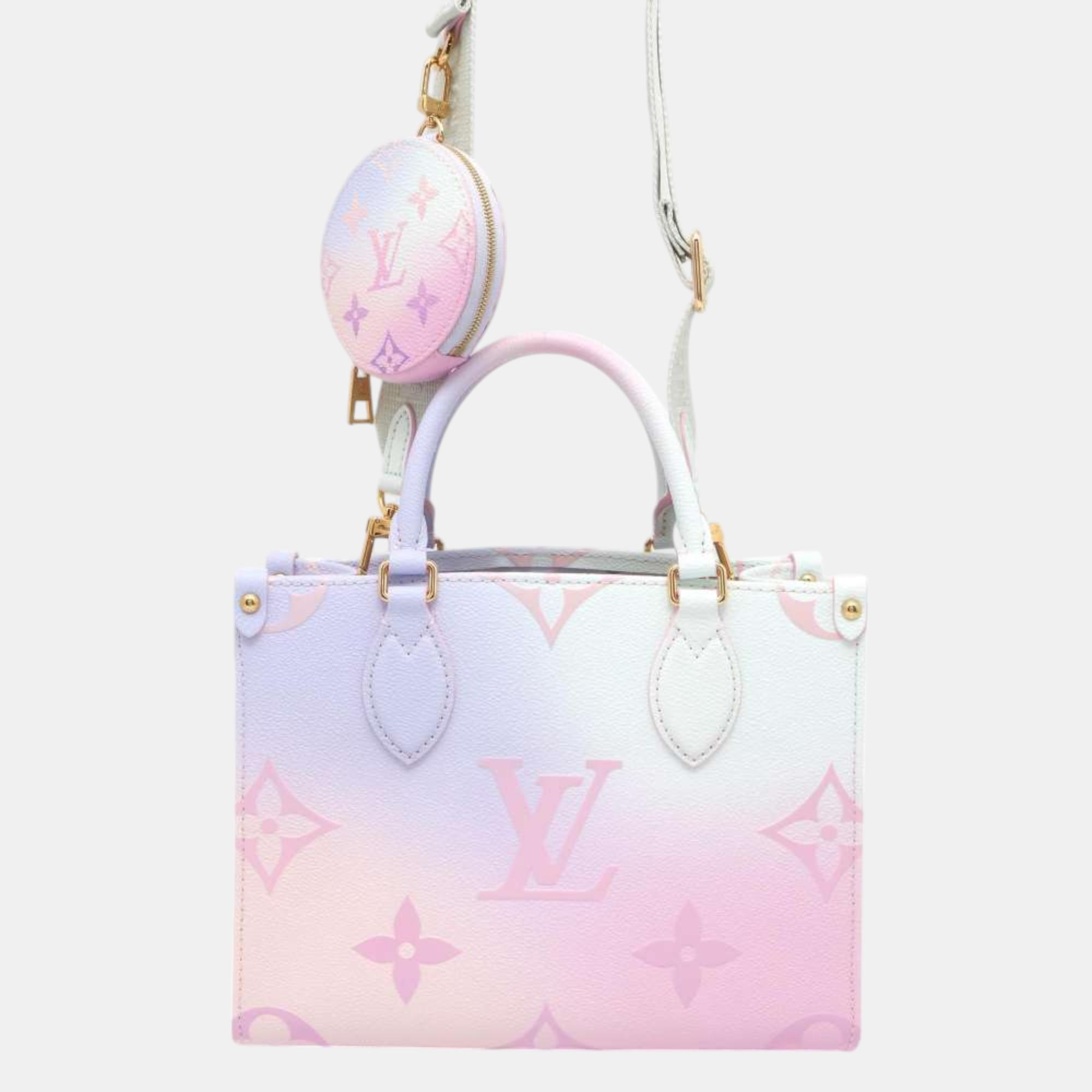 

Louis Vuitton Onthego Gradation Sunrise pastel Monogram Size PM, Multicolor