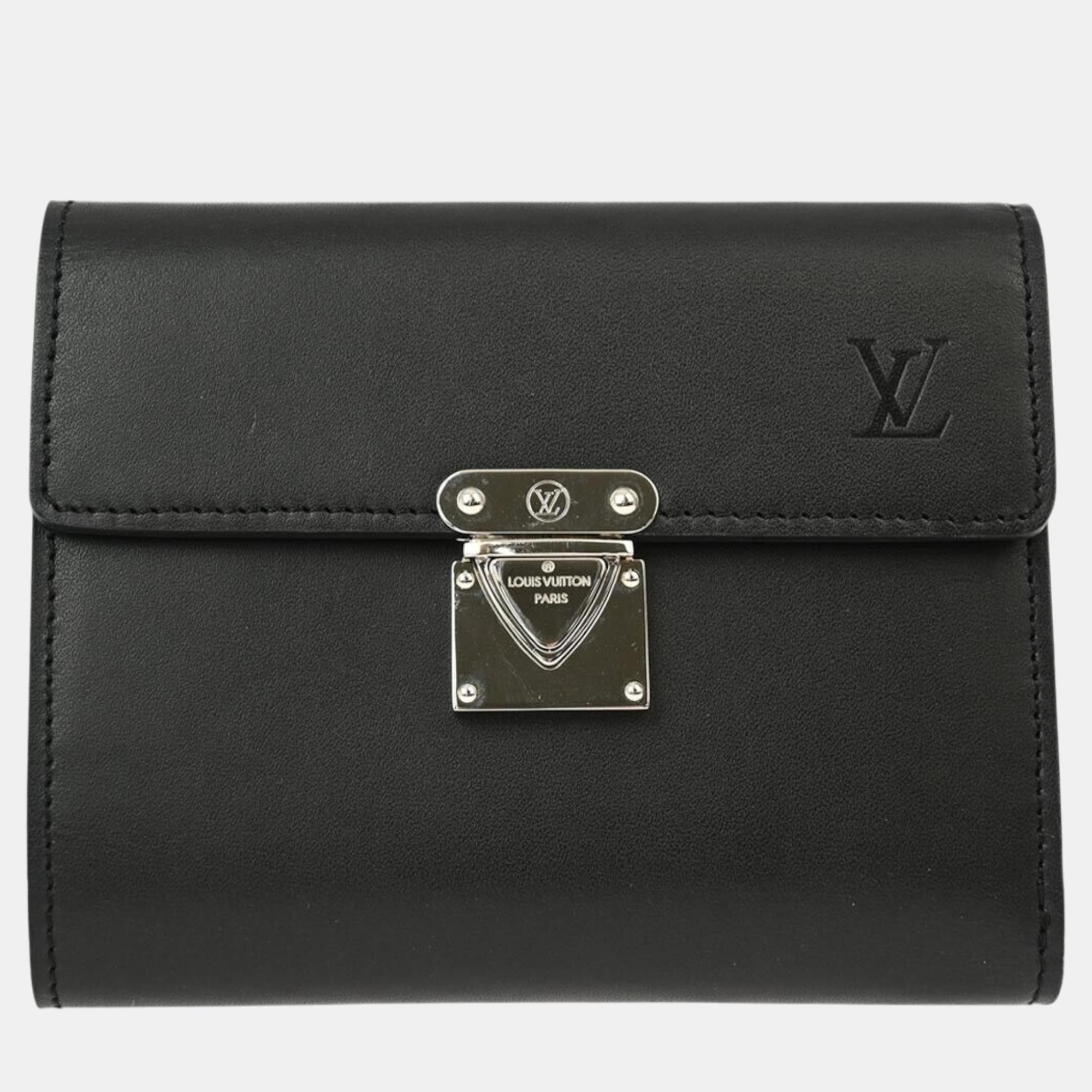 

Louis Vuitton Black Portefeuille Koala Wallet