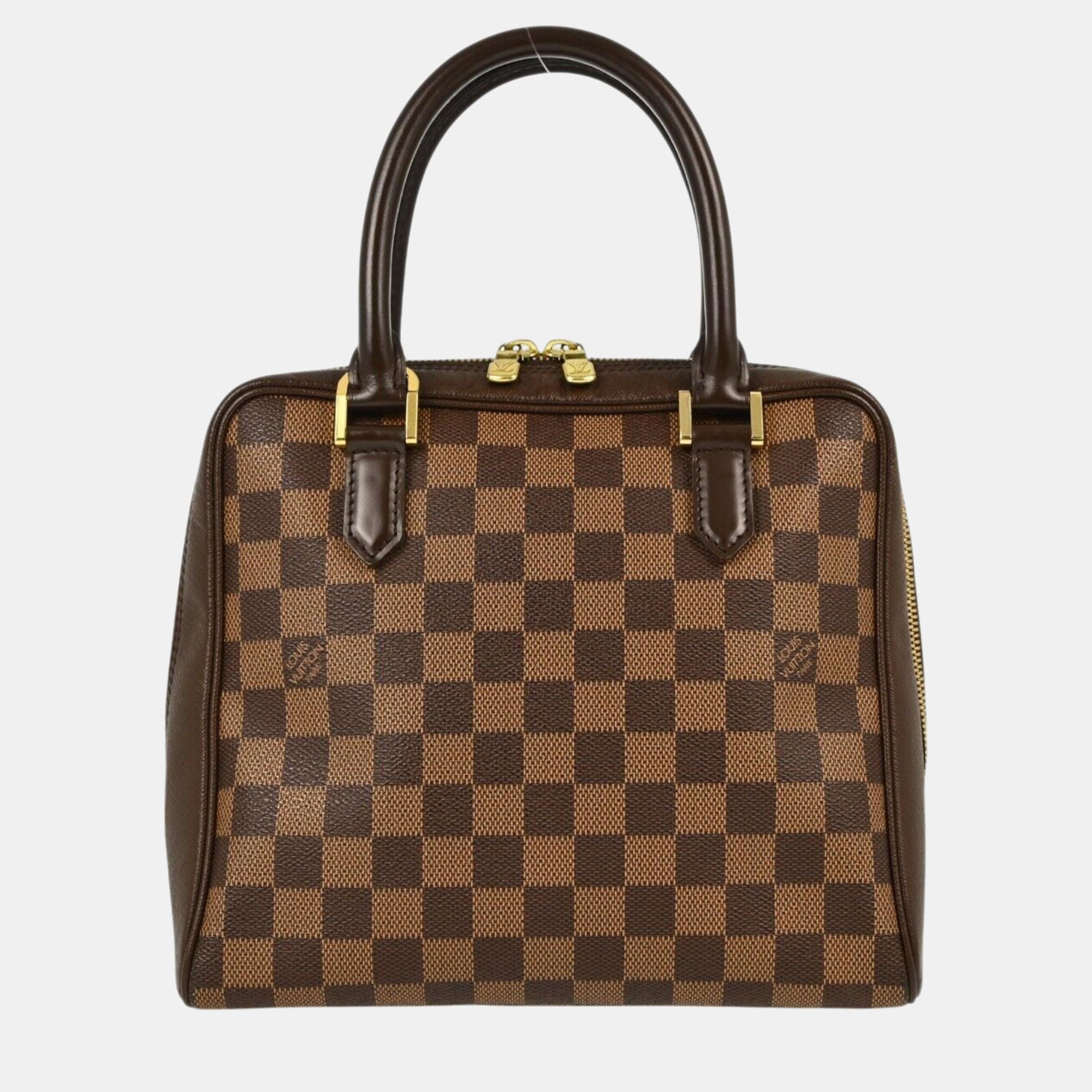 

Louis Vuitton Damier Brera Handbag, Brown