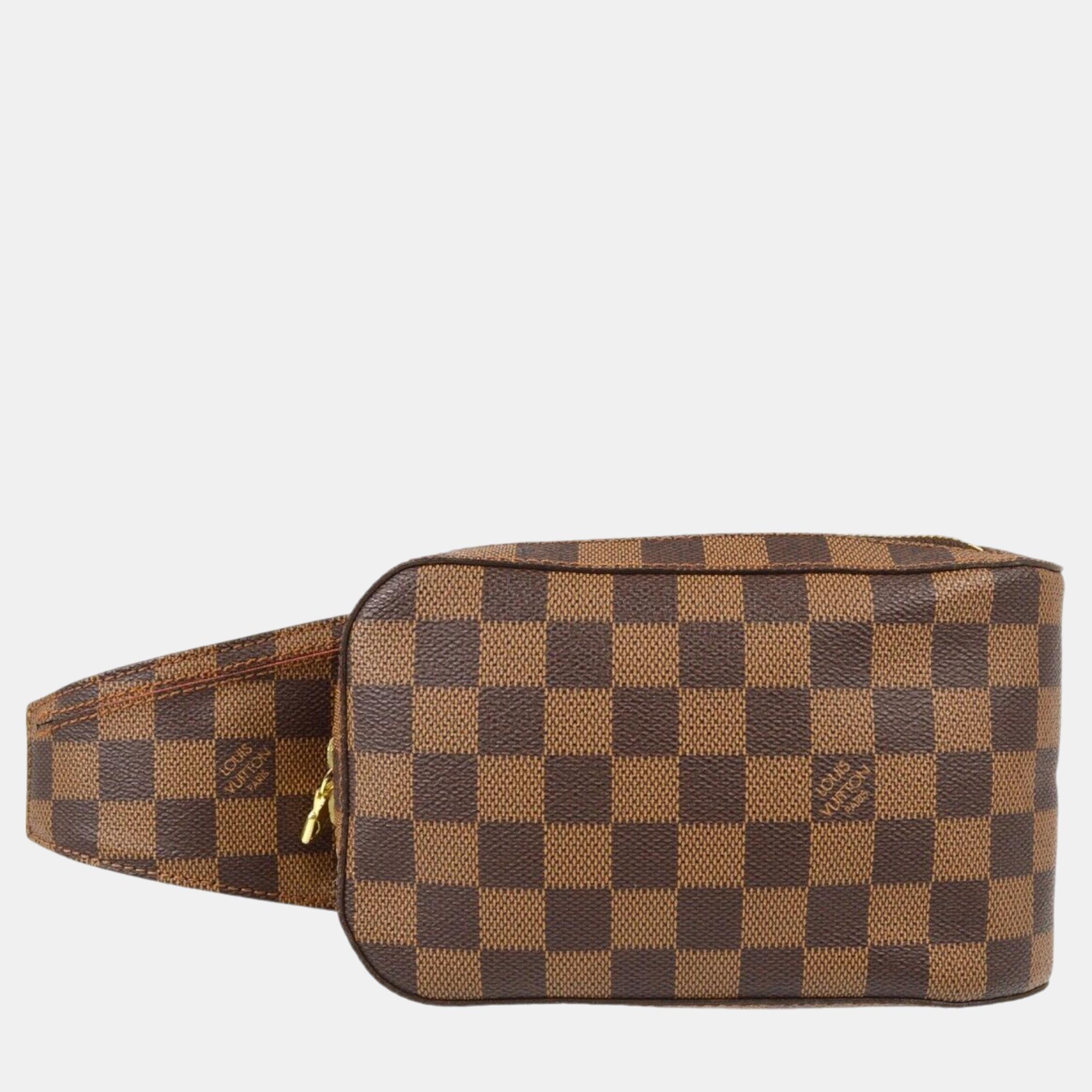 

Louis Vuitton Damier Geronimos Bum Bag, Brown