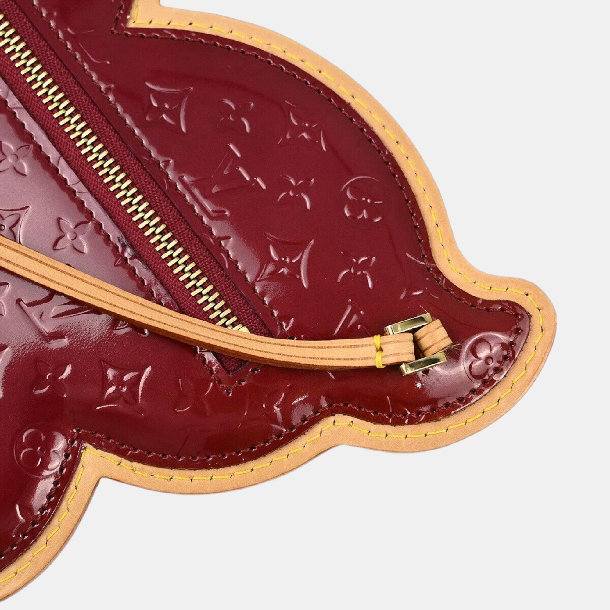 Louis Vuitton Purple Monogram Vernis Pochette Butterfly bag 