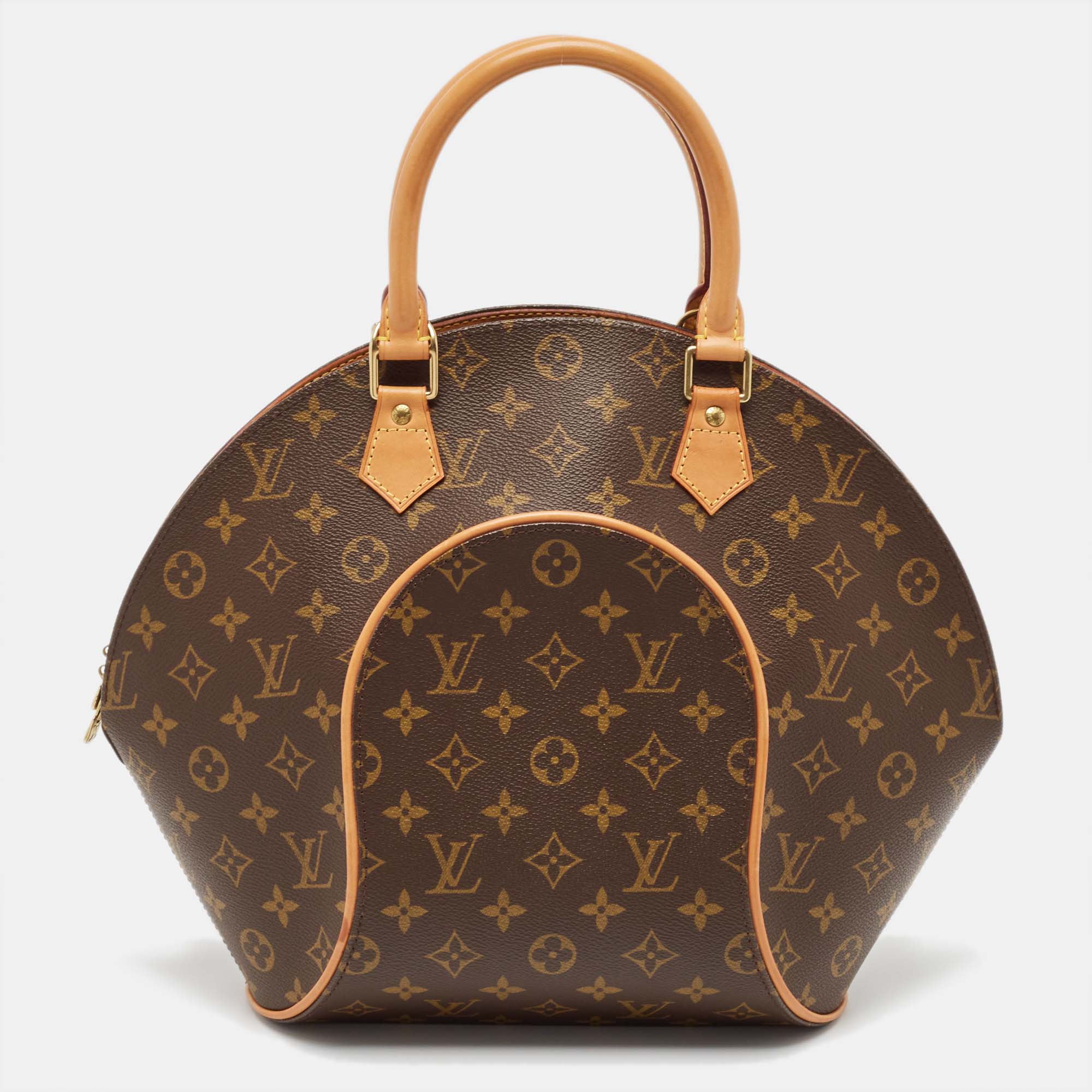 

Louis Vuitton Monogram Canvas Ellipse MM Bag, Brown