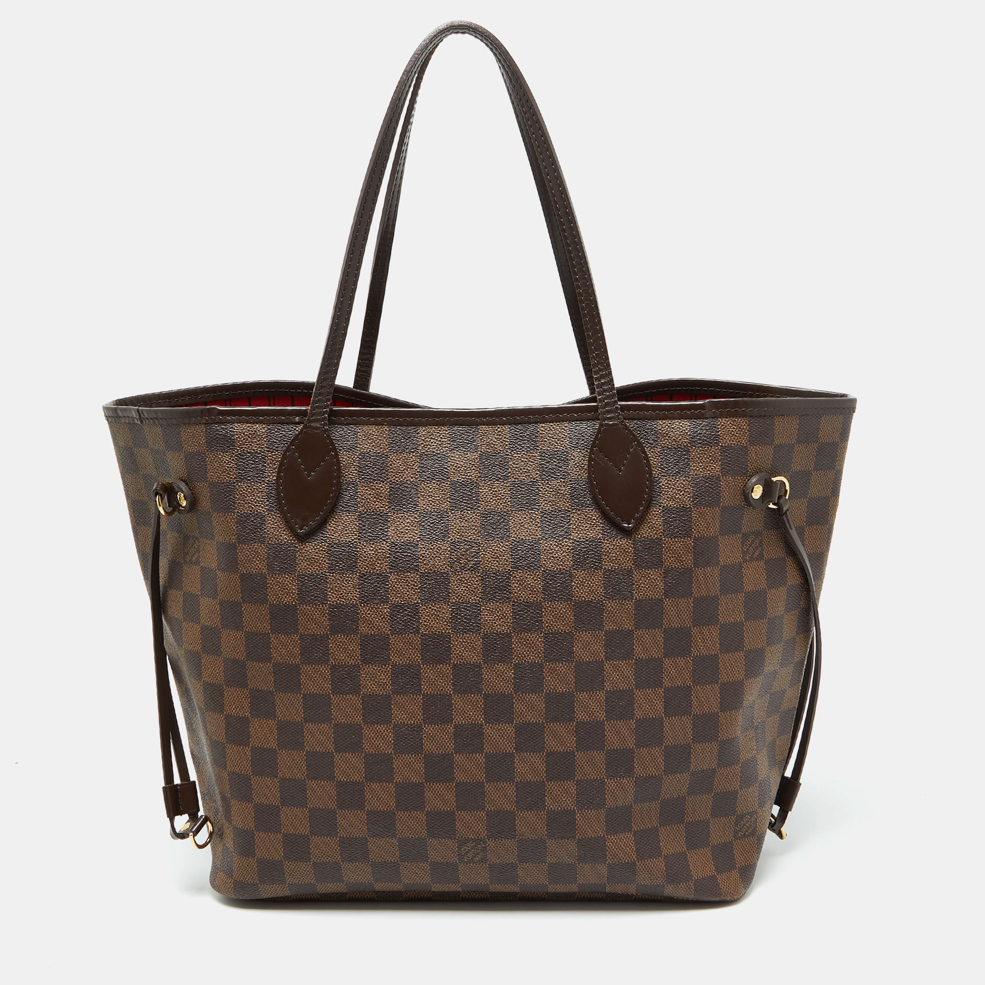 

Louis Vuitton Damier Ebene Canvas Neverfull MM Bag, Brown