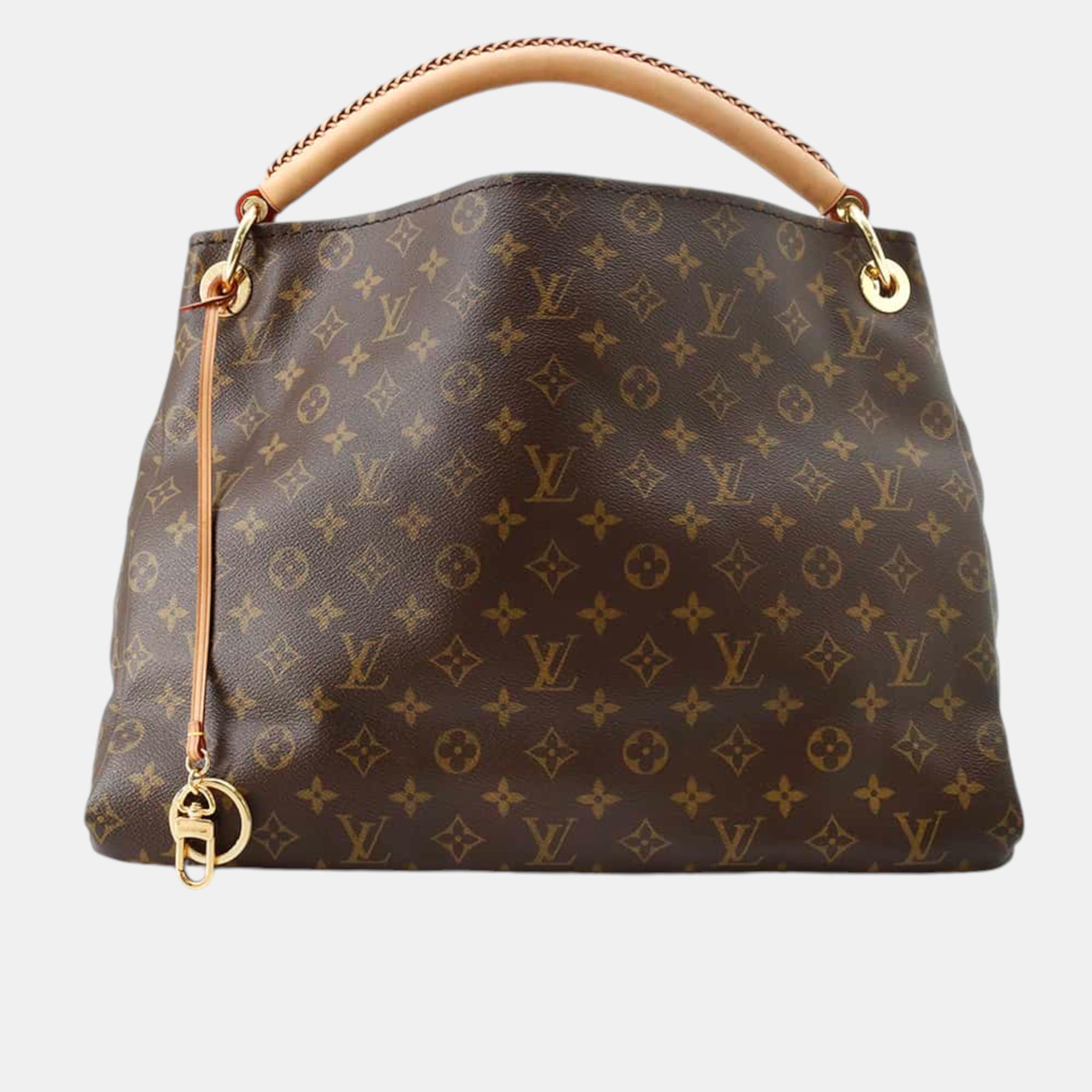 Pre-owned Louis Vuitton Artsy Brown Monogram Size Mm