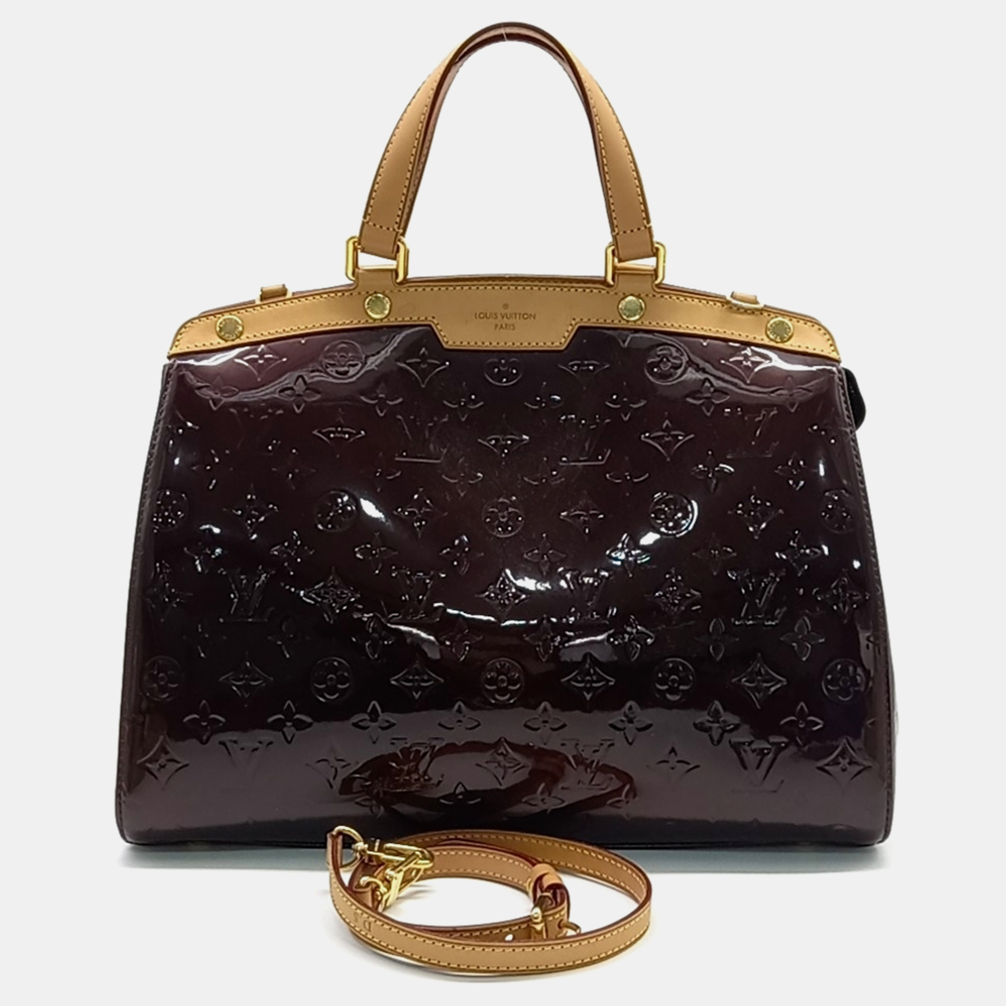 

Louis Vuitton Vernis Brea GM Bag, Brown