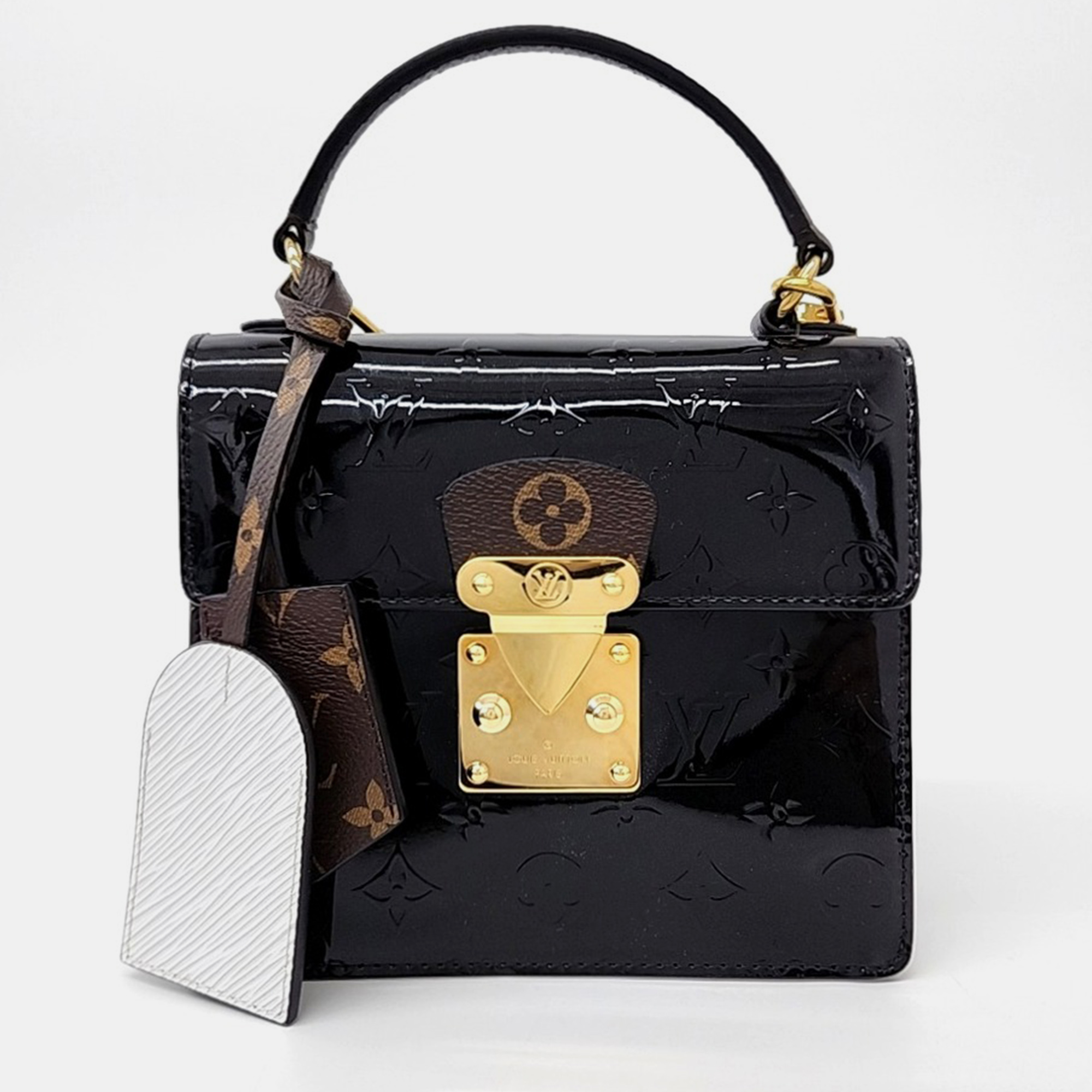 

Louis Vuitton Vernis Spring Street bag, Black