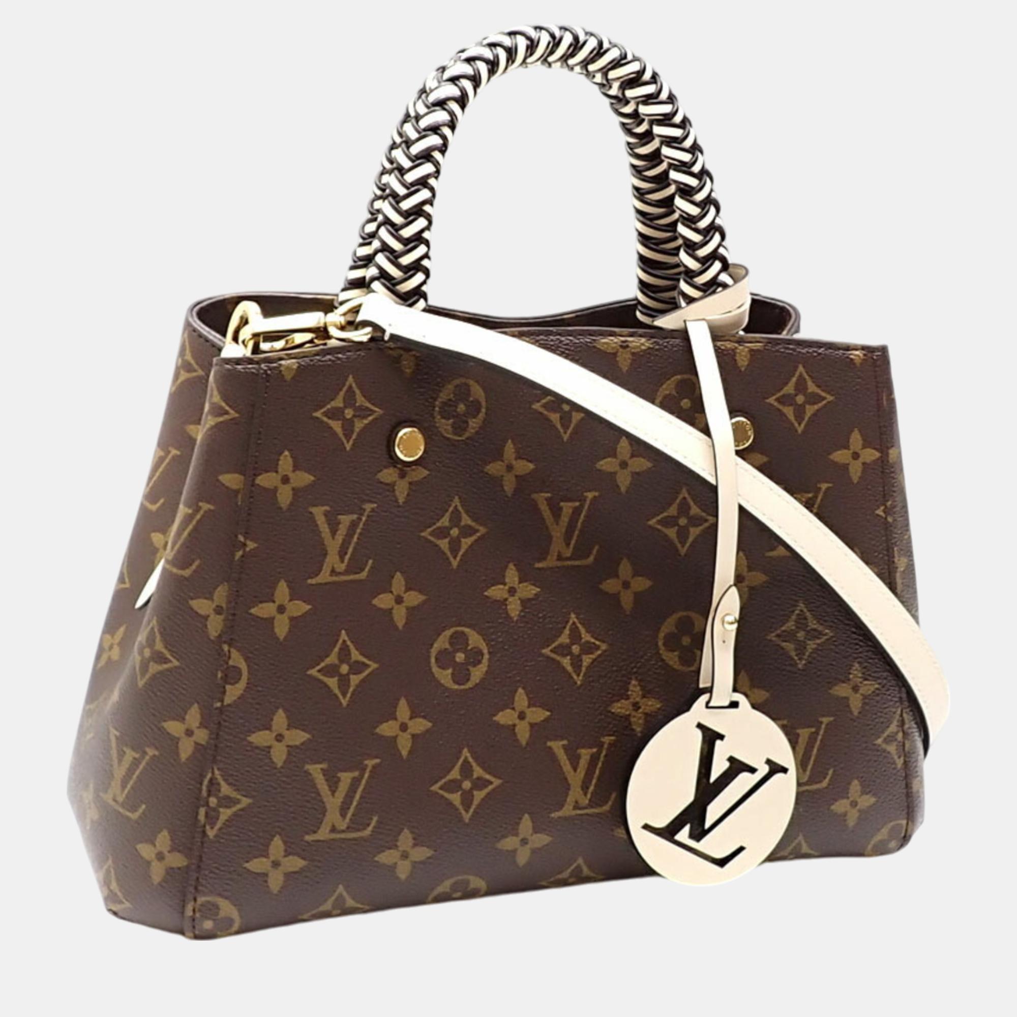 

Louis Vuitton Monogram Montaigne BB Handbag, Brown