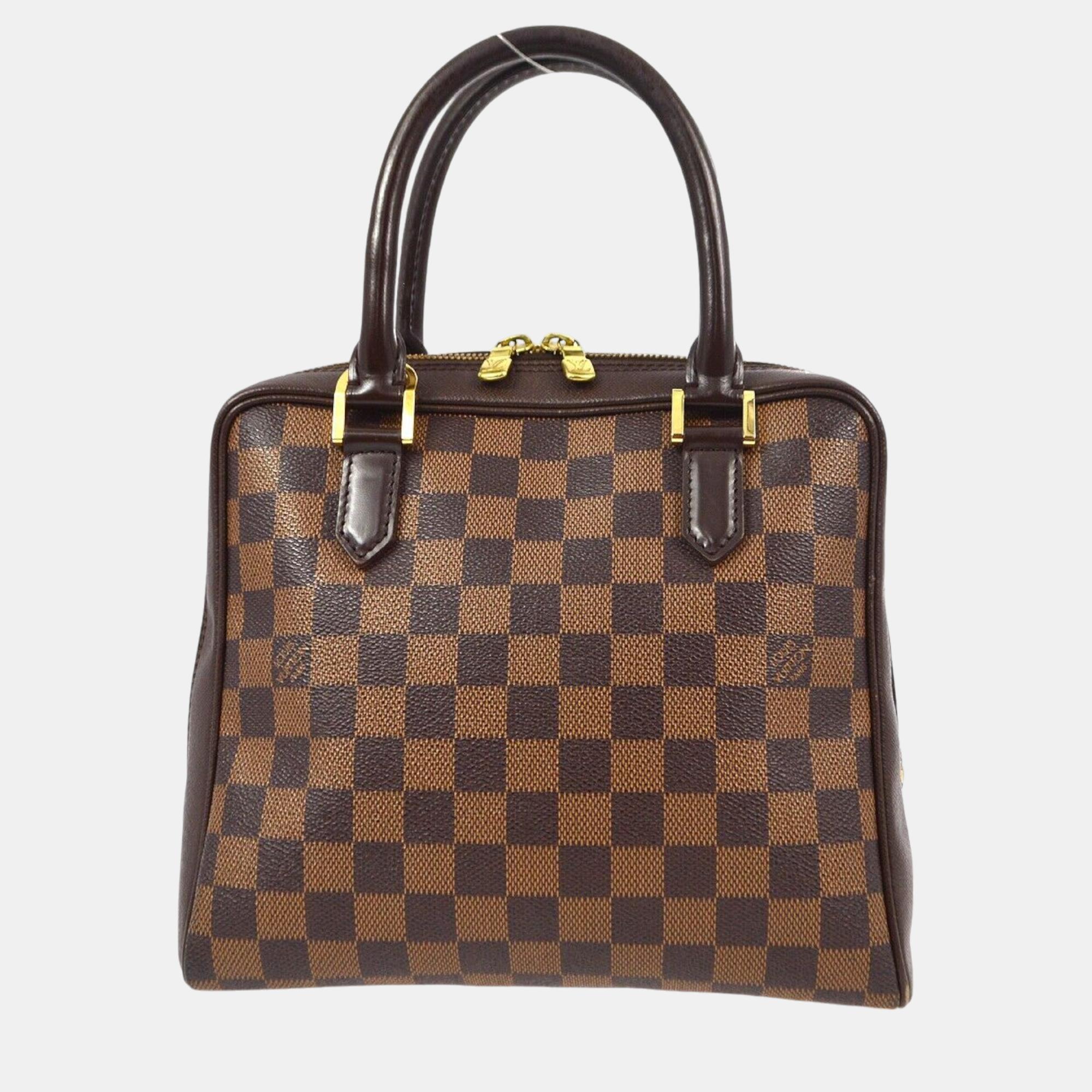 

Louis Vuitton Damier Brera Handbag, Brown