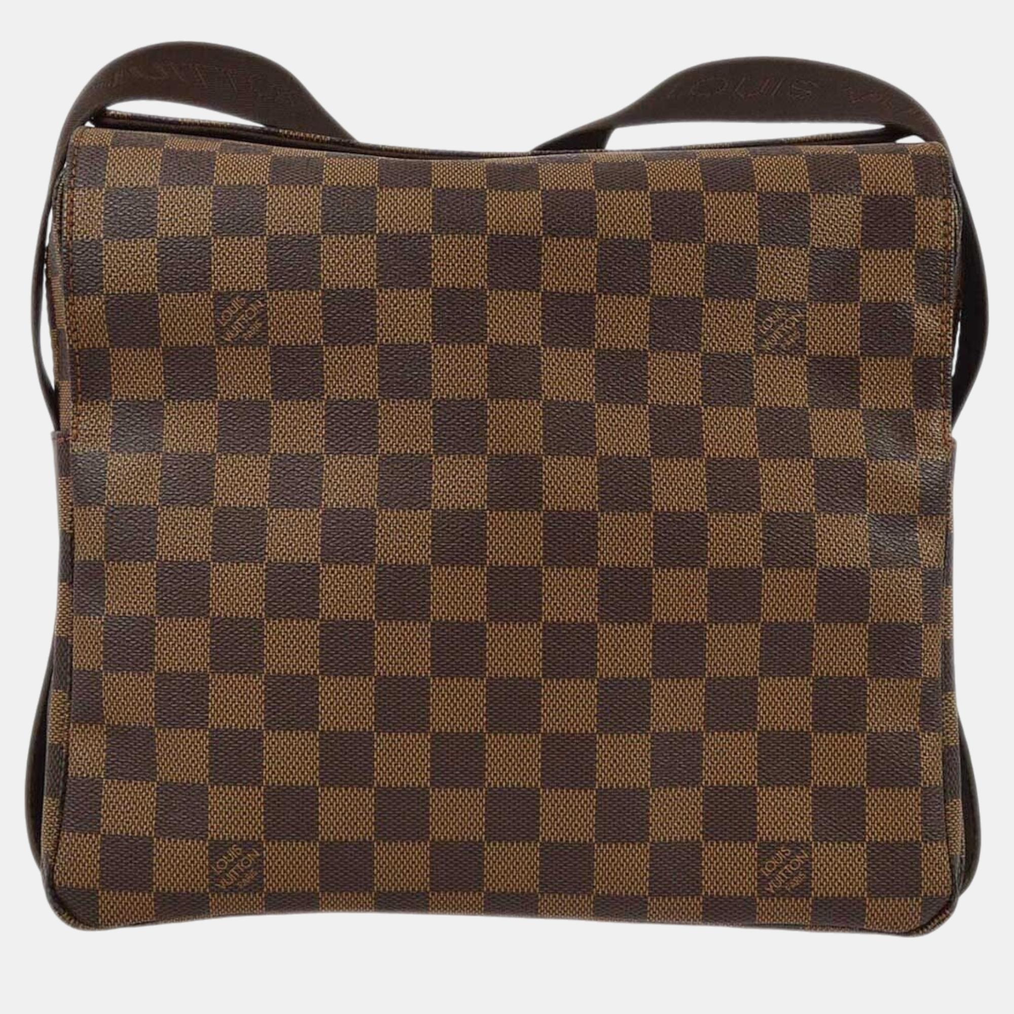 

Louis Vuitton Damier Naviglio Shoulder Bag, Brown