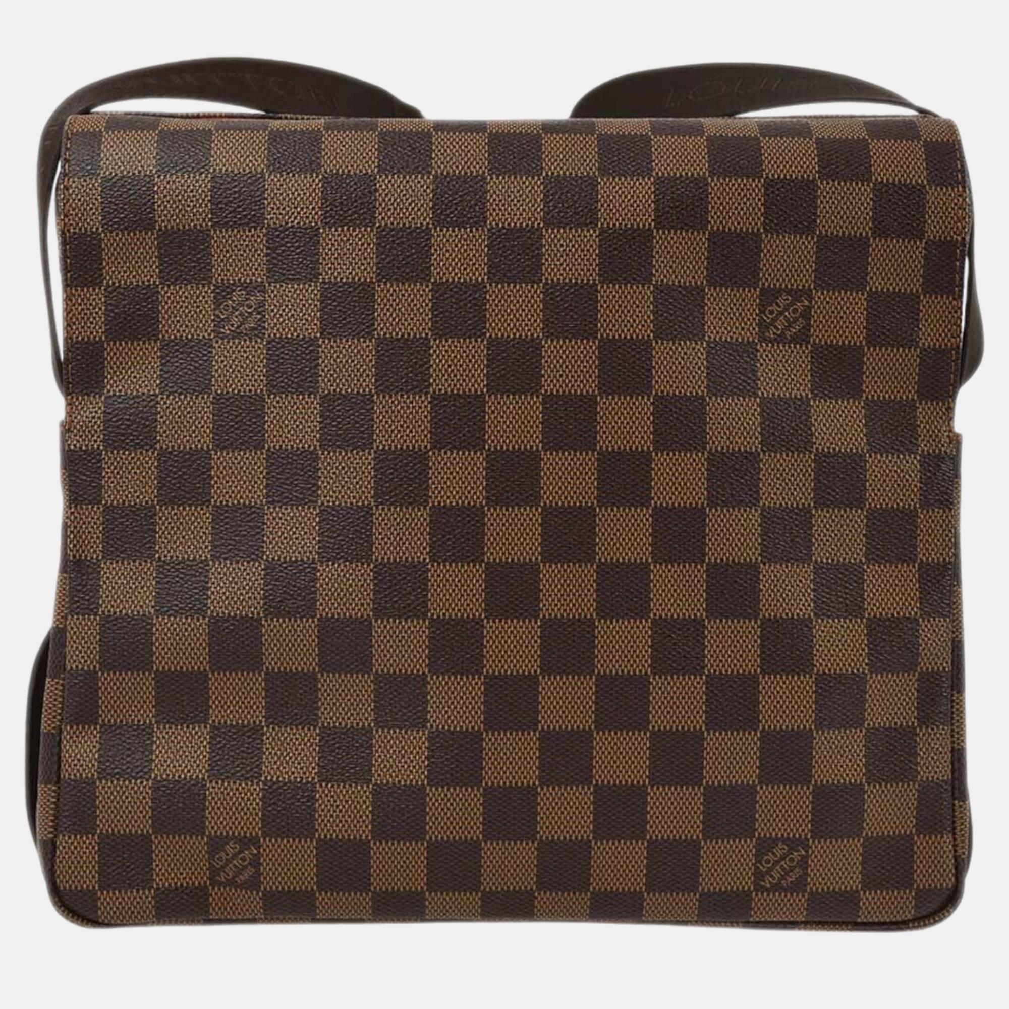 

Louis Vuitton Damier Naviglio Shoulder Bag, Brown