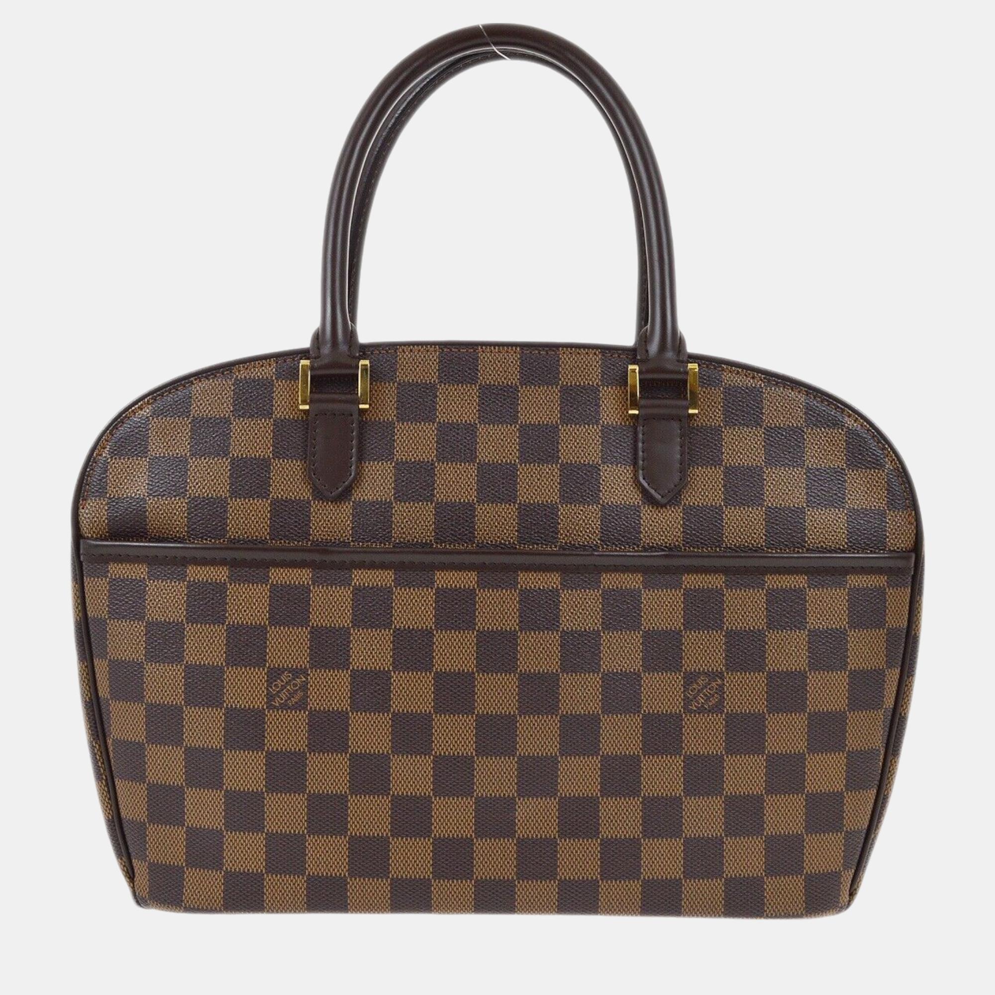 

Louis Vuitton Damier Sarria Horizontal Handbag, Brown