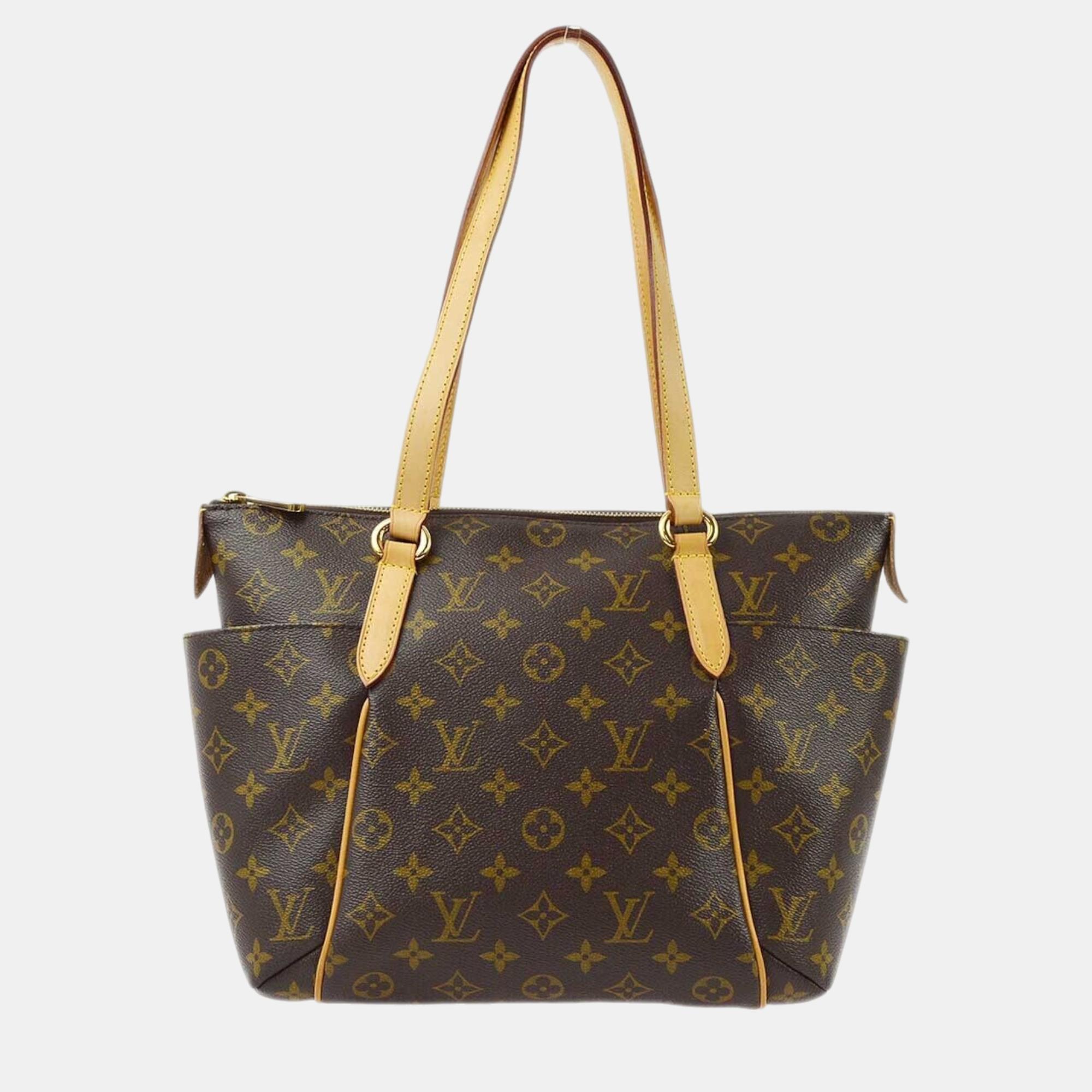 

Louis Vuitton Monogram Totally PM Tote Handbag, Brown