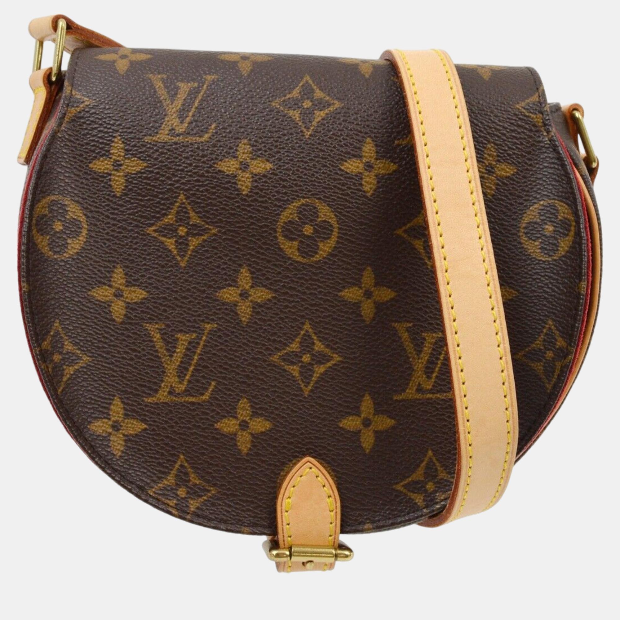 

Louis Vuitton Monogram Tambourine Shoulder Bag, Brown