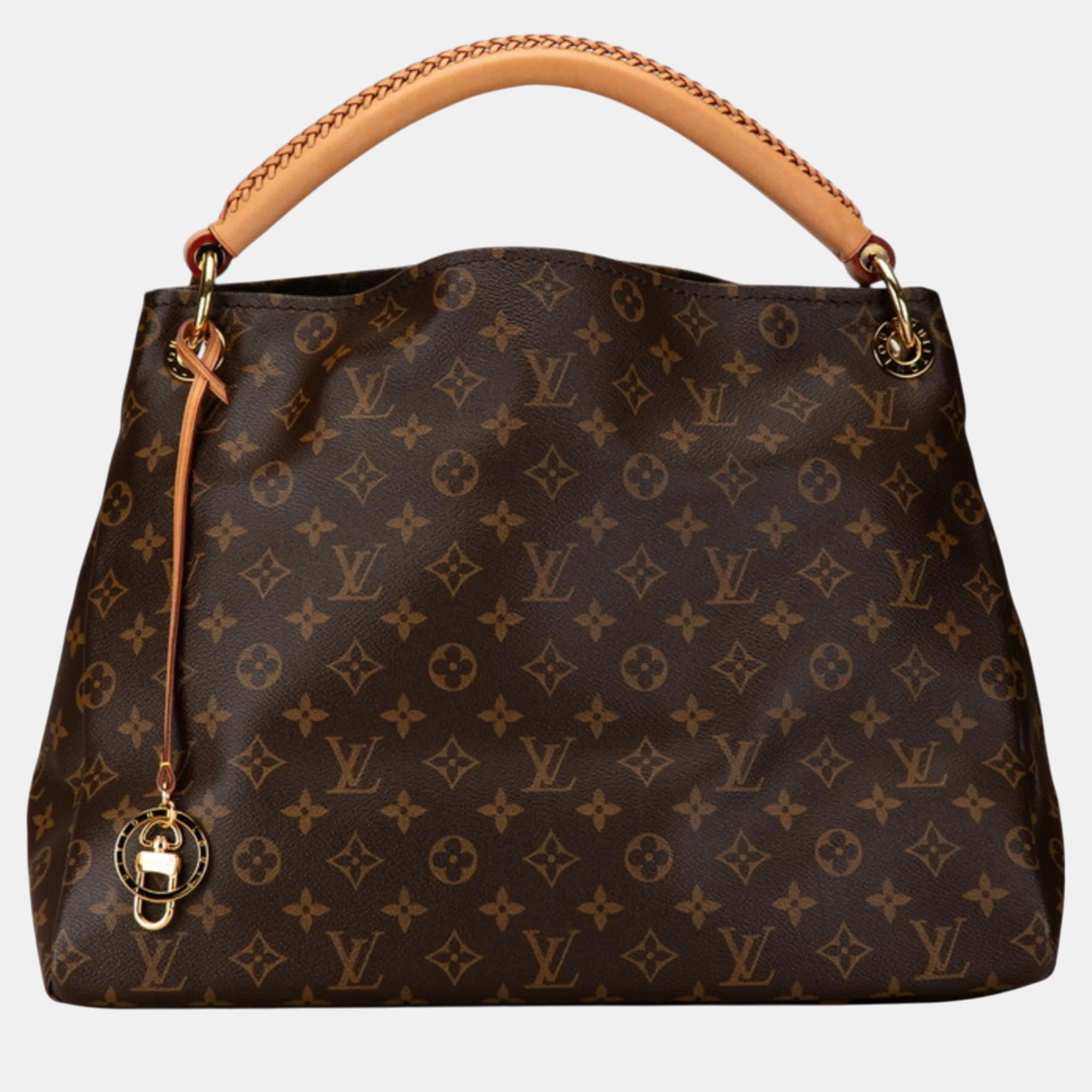 

Louis Vuitton Brown Pvc Leather Monogram Artsy Mm Tote Bag