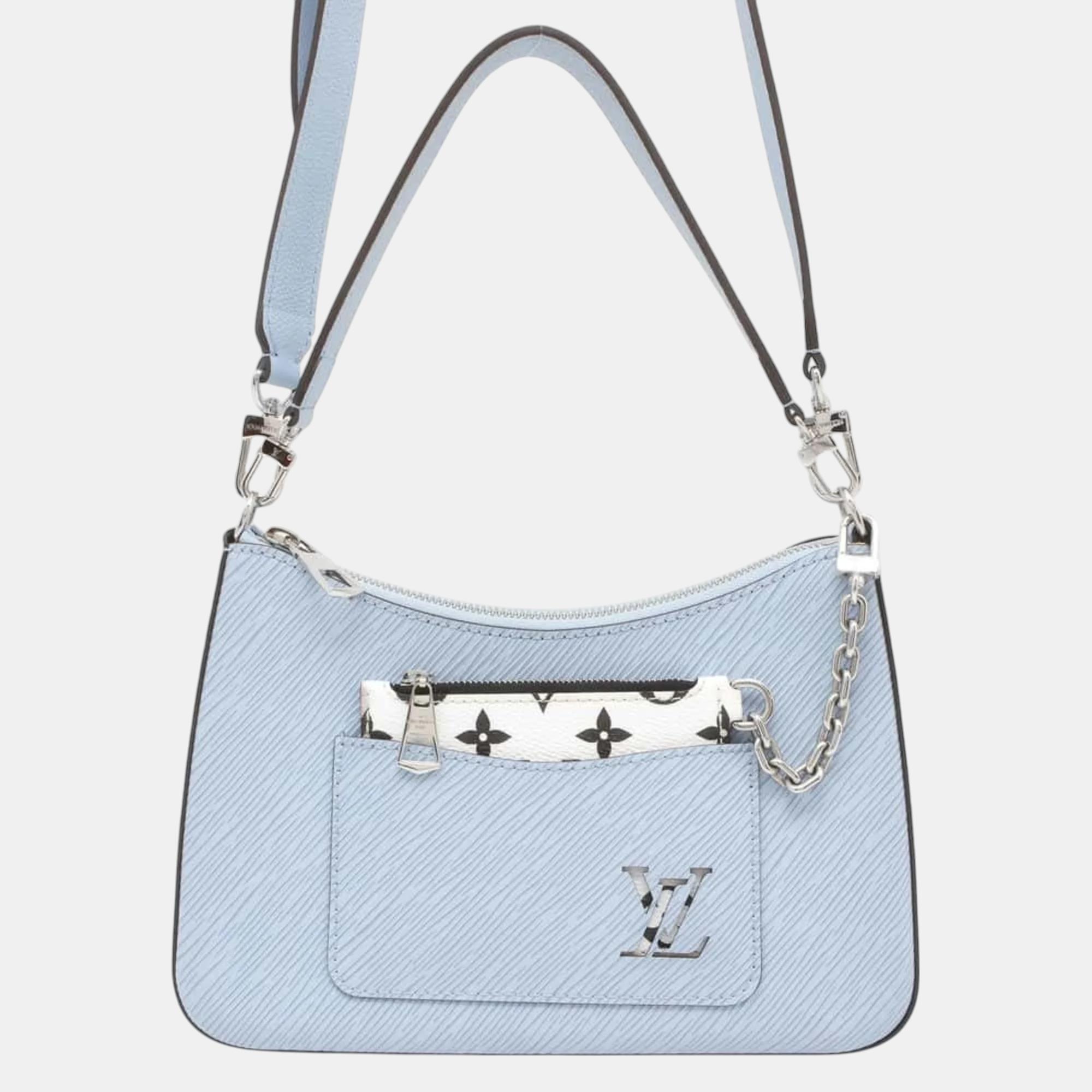 

Louis Vuitton Epi Marel Nm Shoulder Bag, Blue