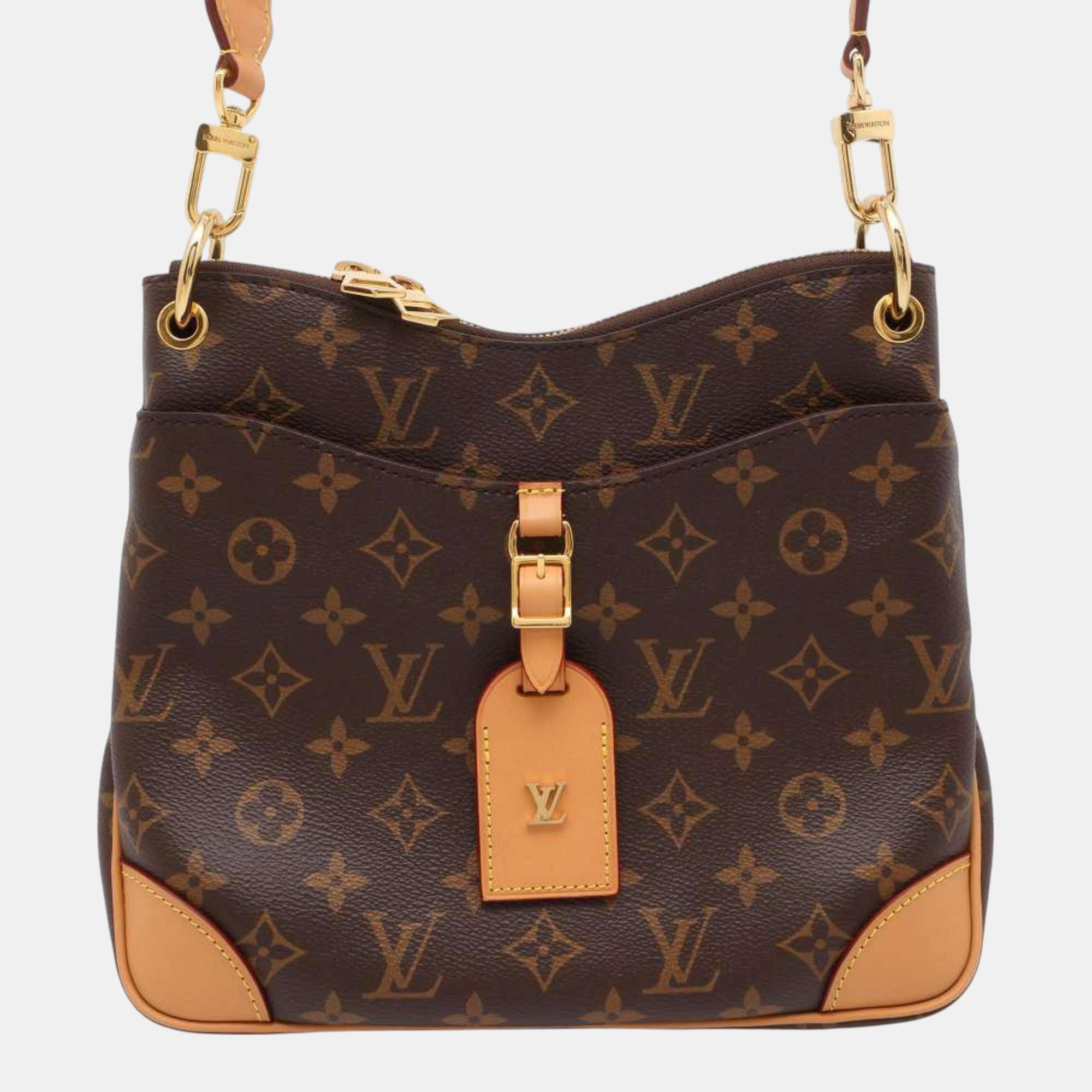 

Louis Vuitton Monogram Odeon Nm Pm Shoulder Bag, Brown