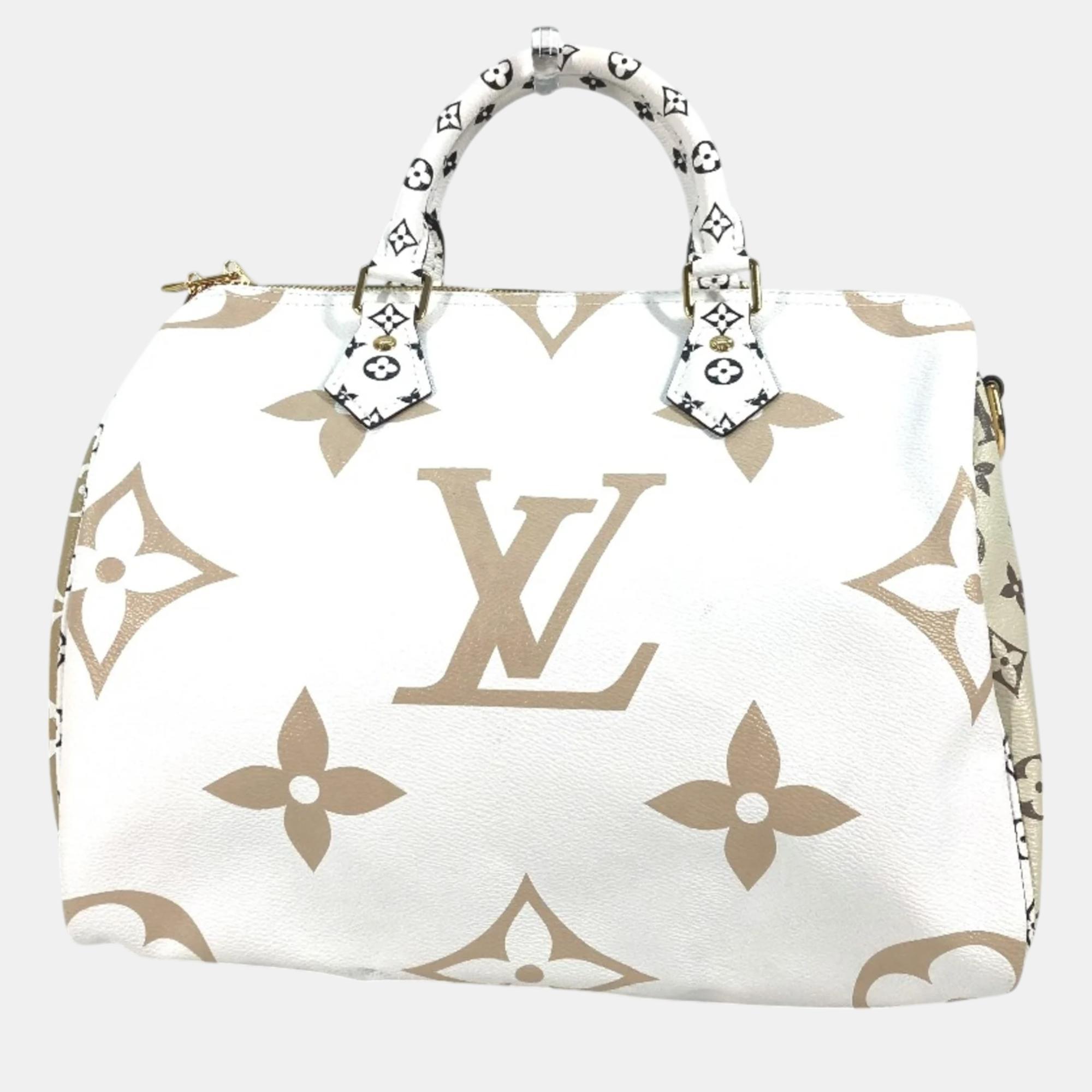 

Louis Vuitton Khaki Monogram Giant Mini Duffle Bag, Green