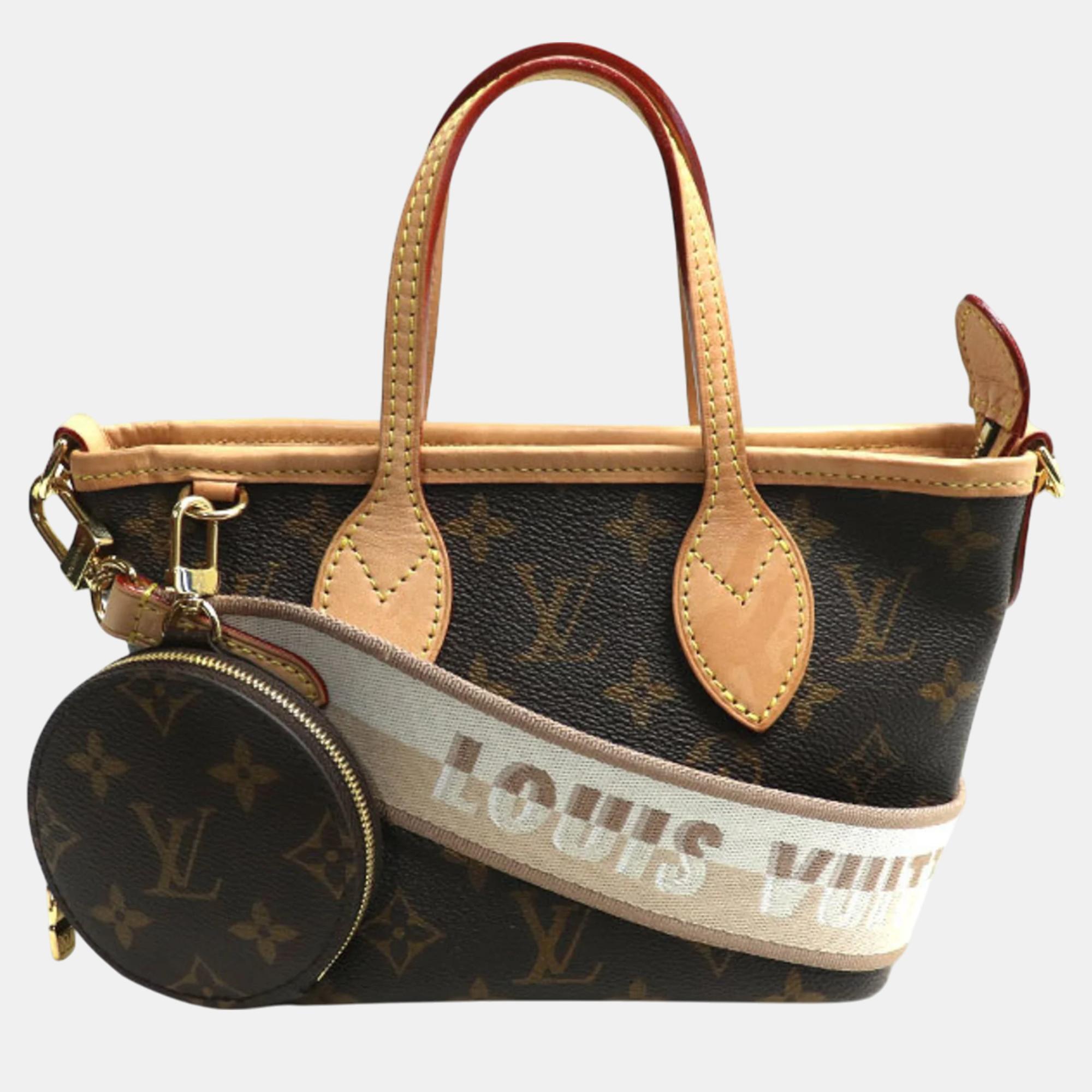 

Louis Vuitton Monogram Brown Neverfull Bb 2Way Shoulder Bag