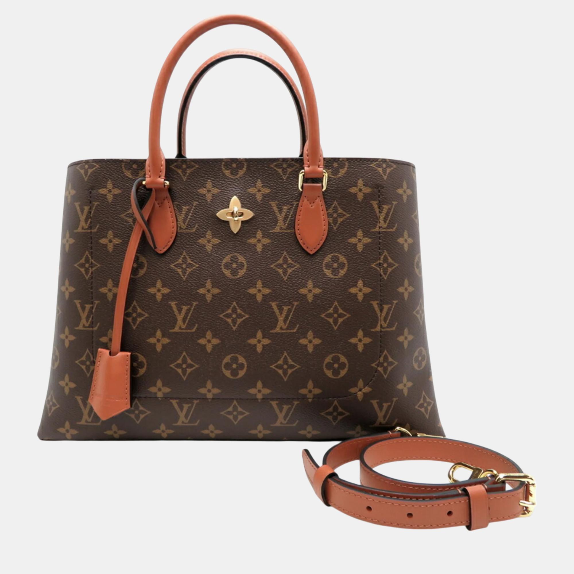 

Louis Vuitton Monogram Caramel Flower Tote Bag, Brown