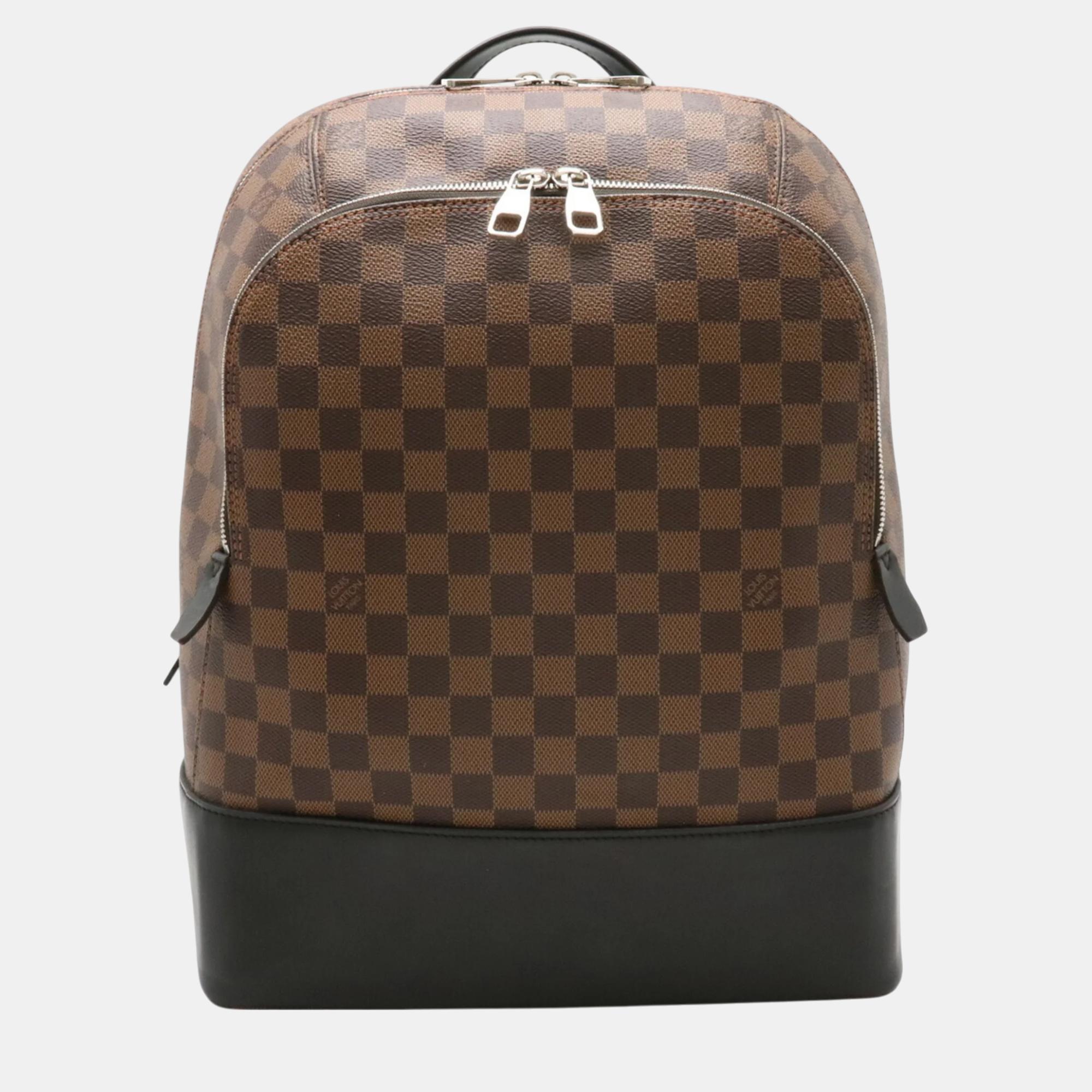 

Louis Vuitton Damier Jake Rucksack Shoulder Bag, Brown