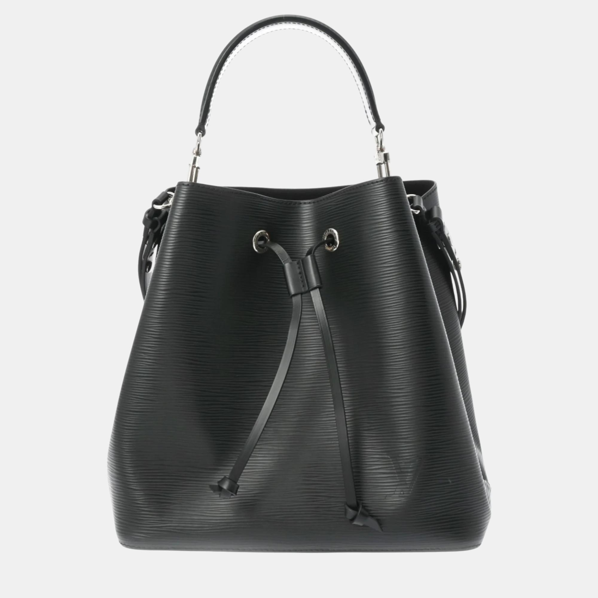 

Louis Vuitton Epi Neonoe Noir Leather Bag, Black