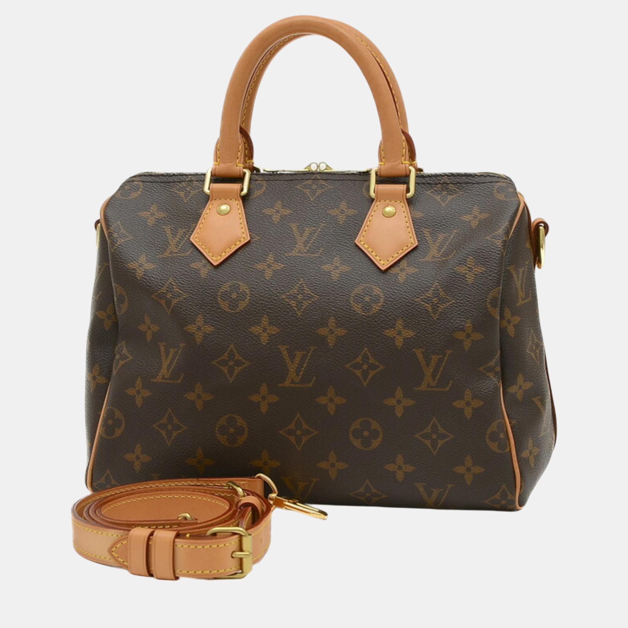 

Louis Vuitton Monogram Speedy Bandouliere 25 Bag, Brown