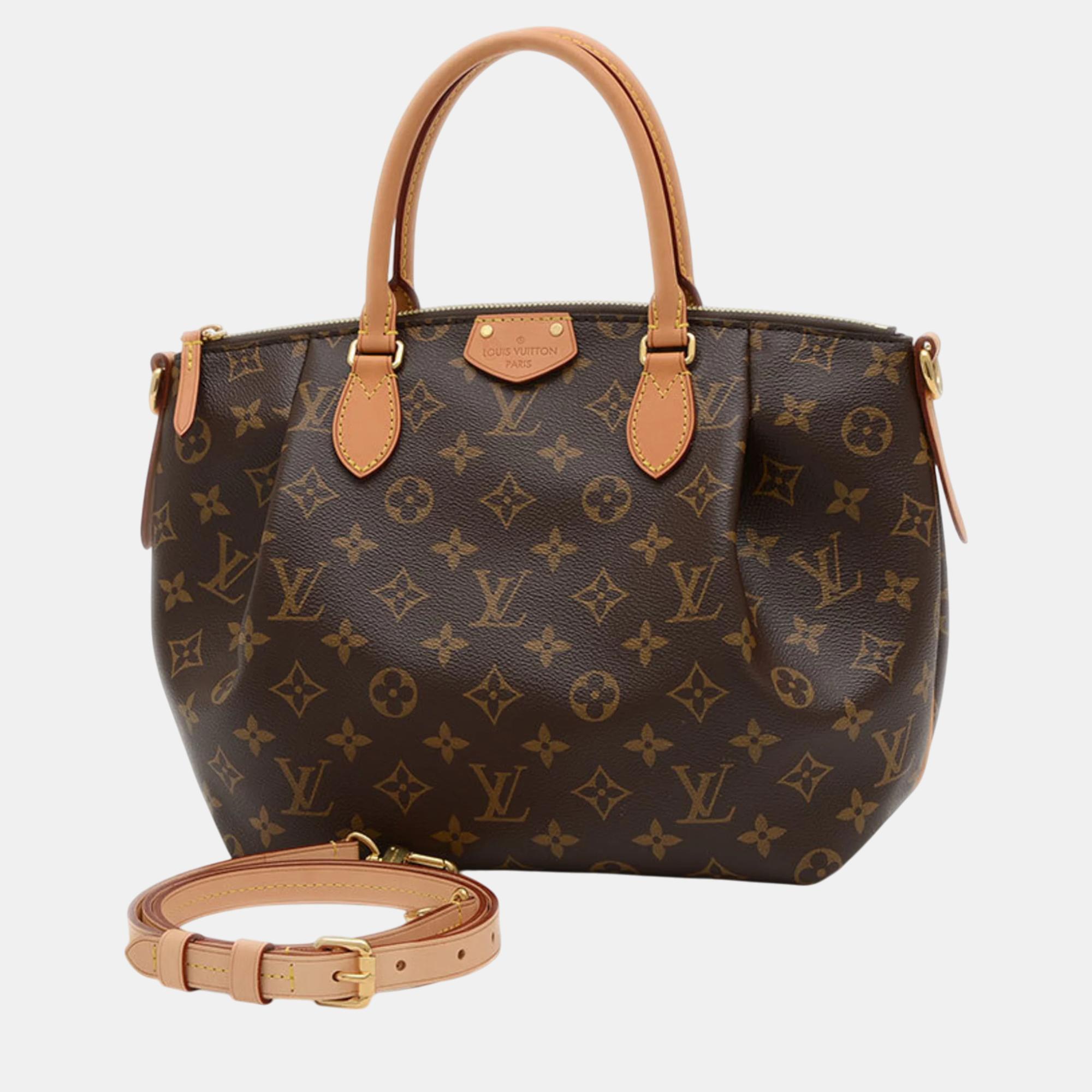 

Louis Vuitton Monogram Turen Pm Shoulder Bag, Brown