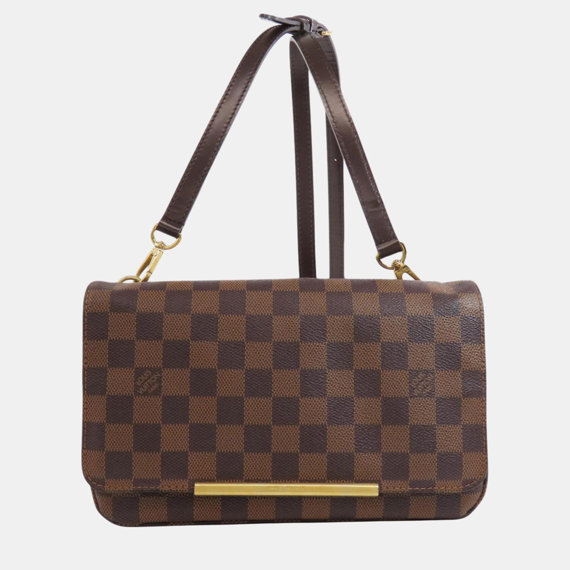 

Louis Vuitton Damier Canvas Hoxton Pm Shoulder Bag, Brown