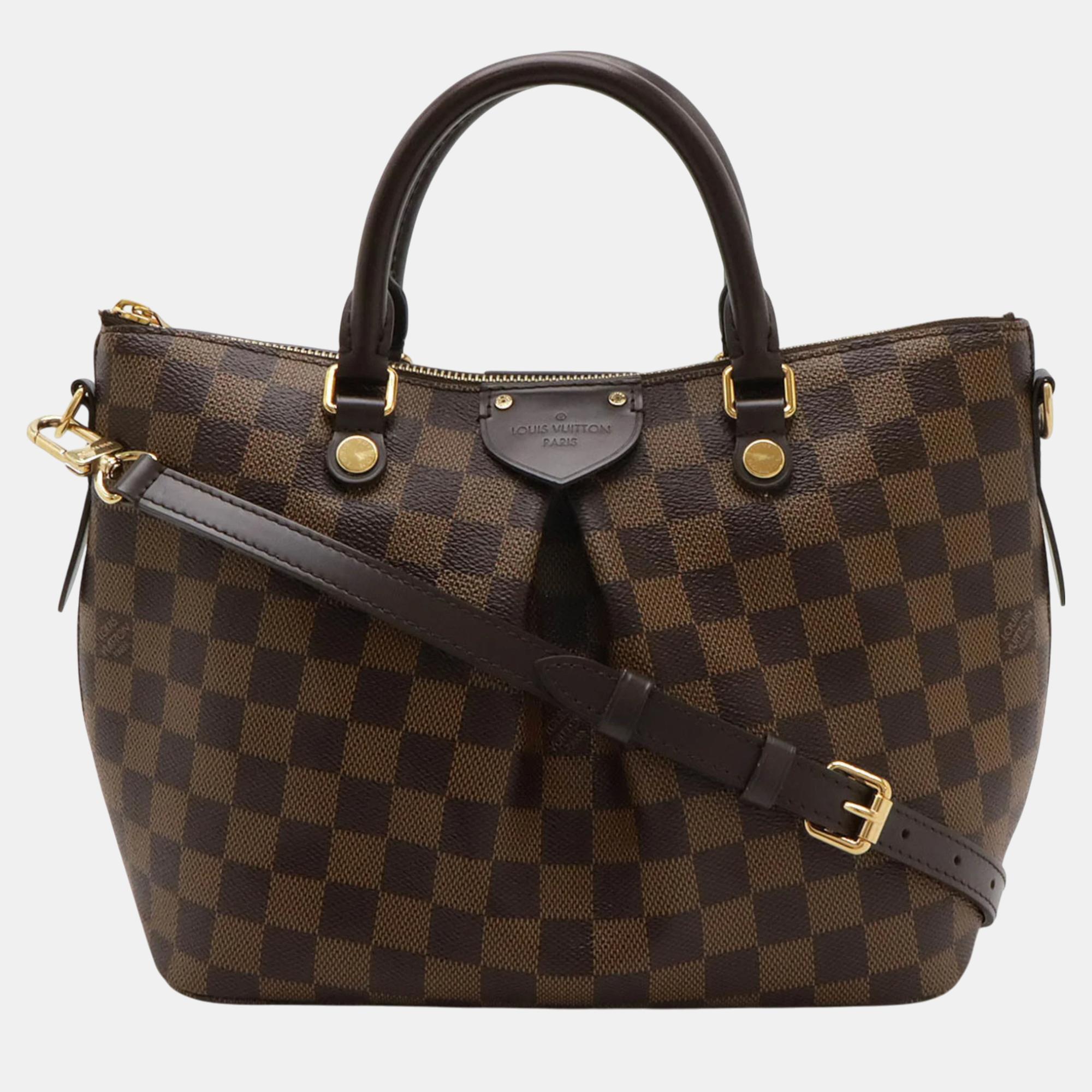 

Louis Vuitton Damier Sienna Pm Handbag, Brown