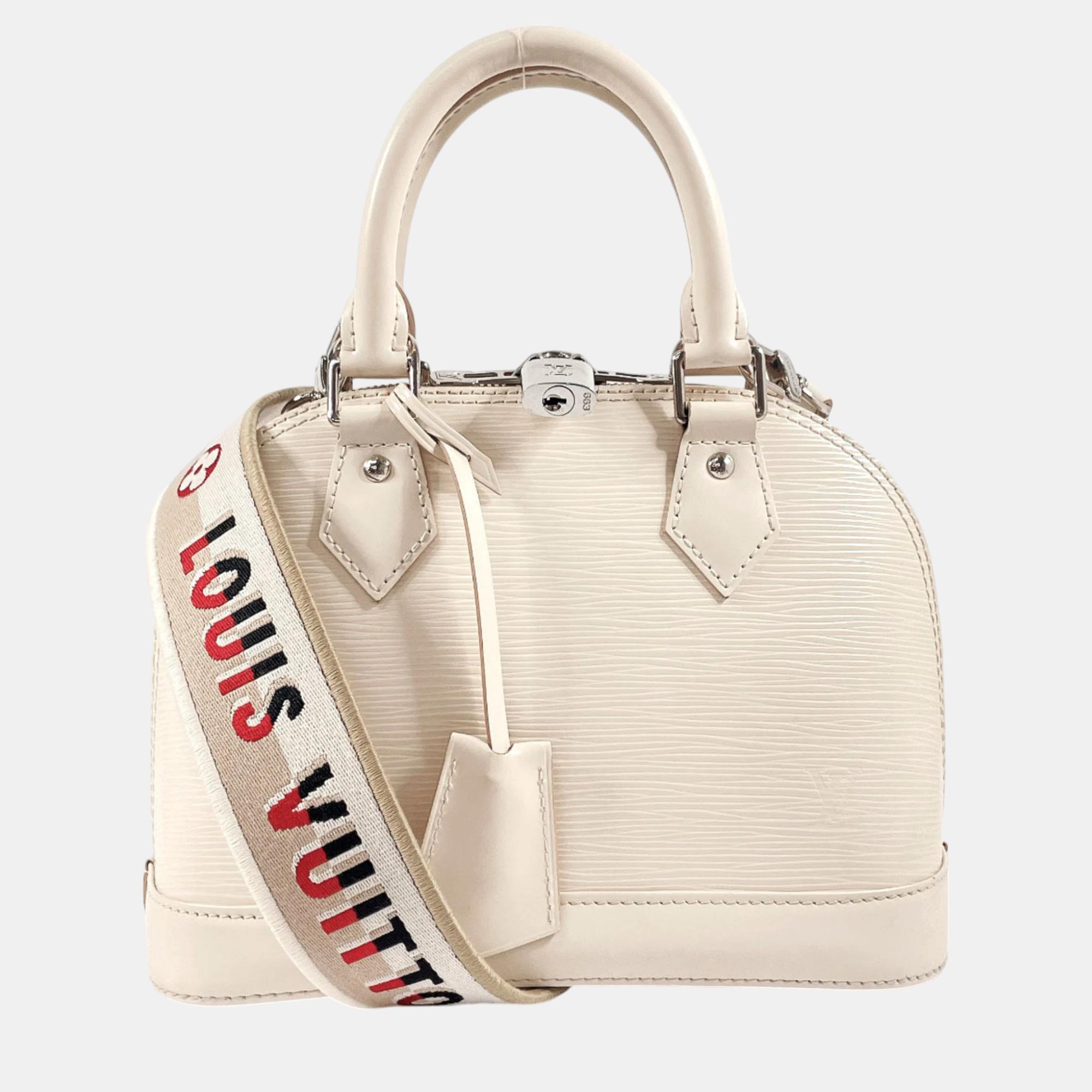 

Louis Vuitton Epi Leather Beige Alma Bb Handbag