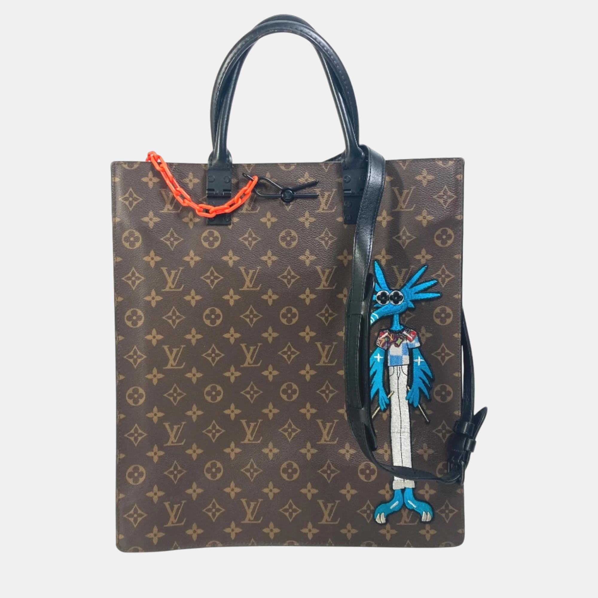 

Louis Vuitton Brown Monogram Tote Bag