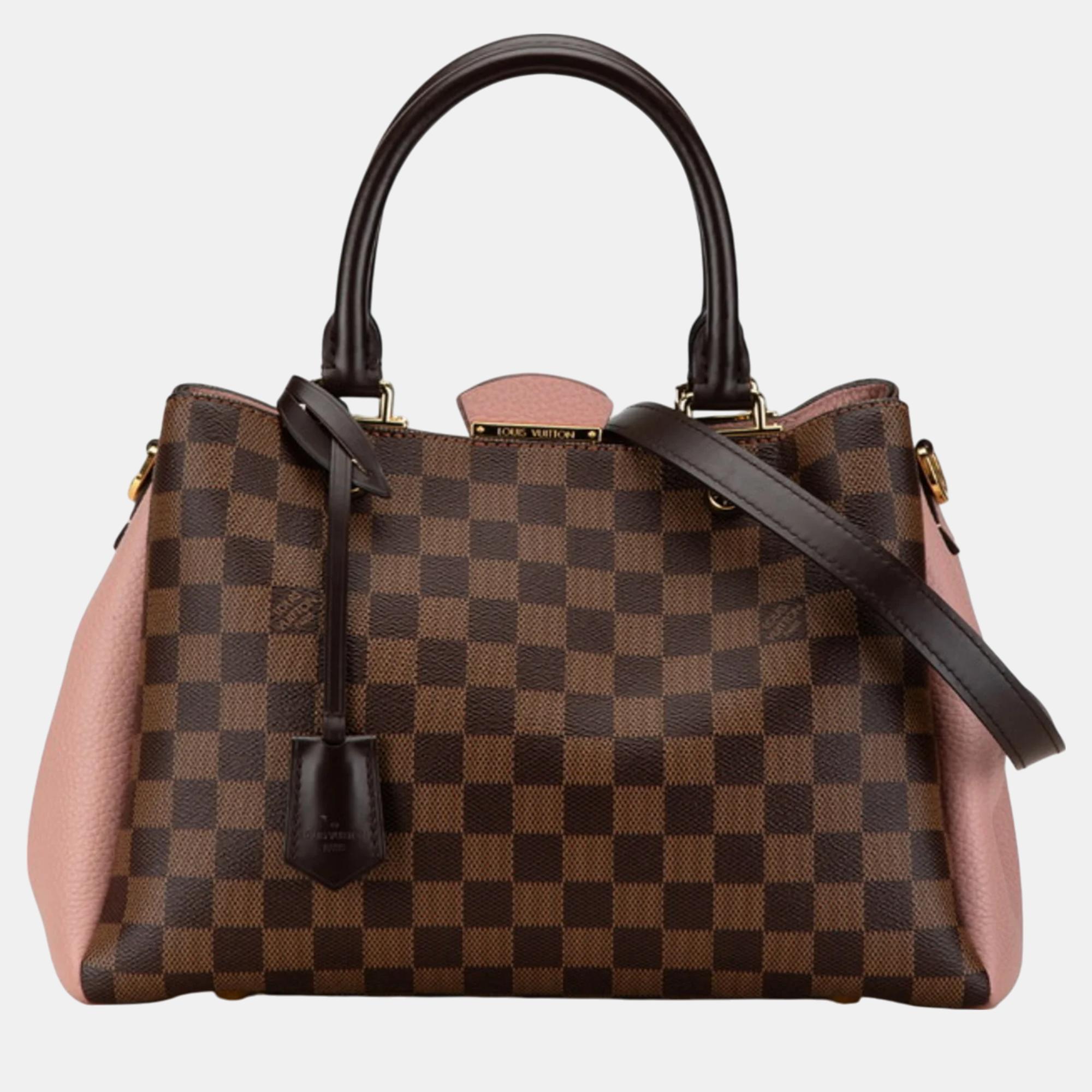 

Louis Vuitton Ebene Magnolia Pvc Leather Damier Brittany Handbag Shoulder Bag, Brown