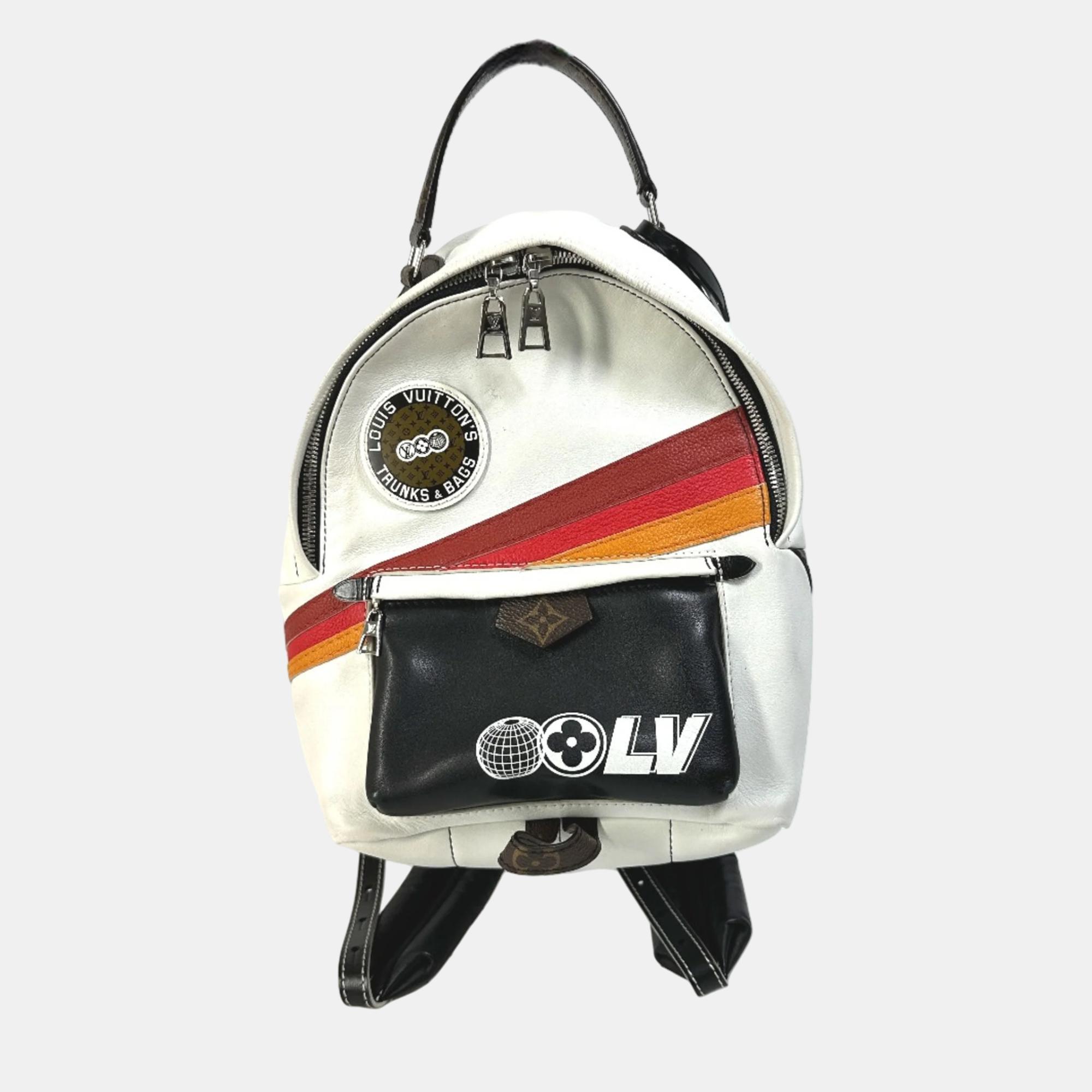

Louis Vuitton White Monogram Backpack