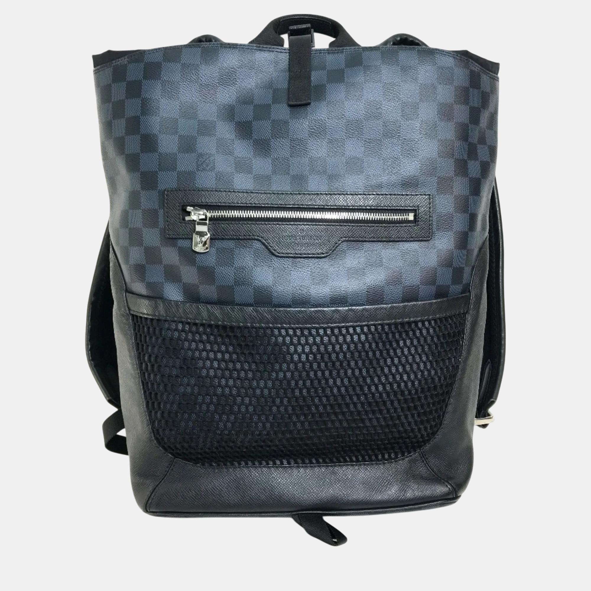 

Louis Vuitton Navy X Black Damier Cobalt Backpack