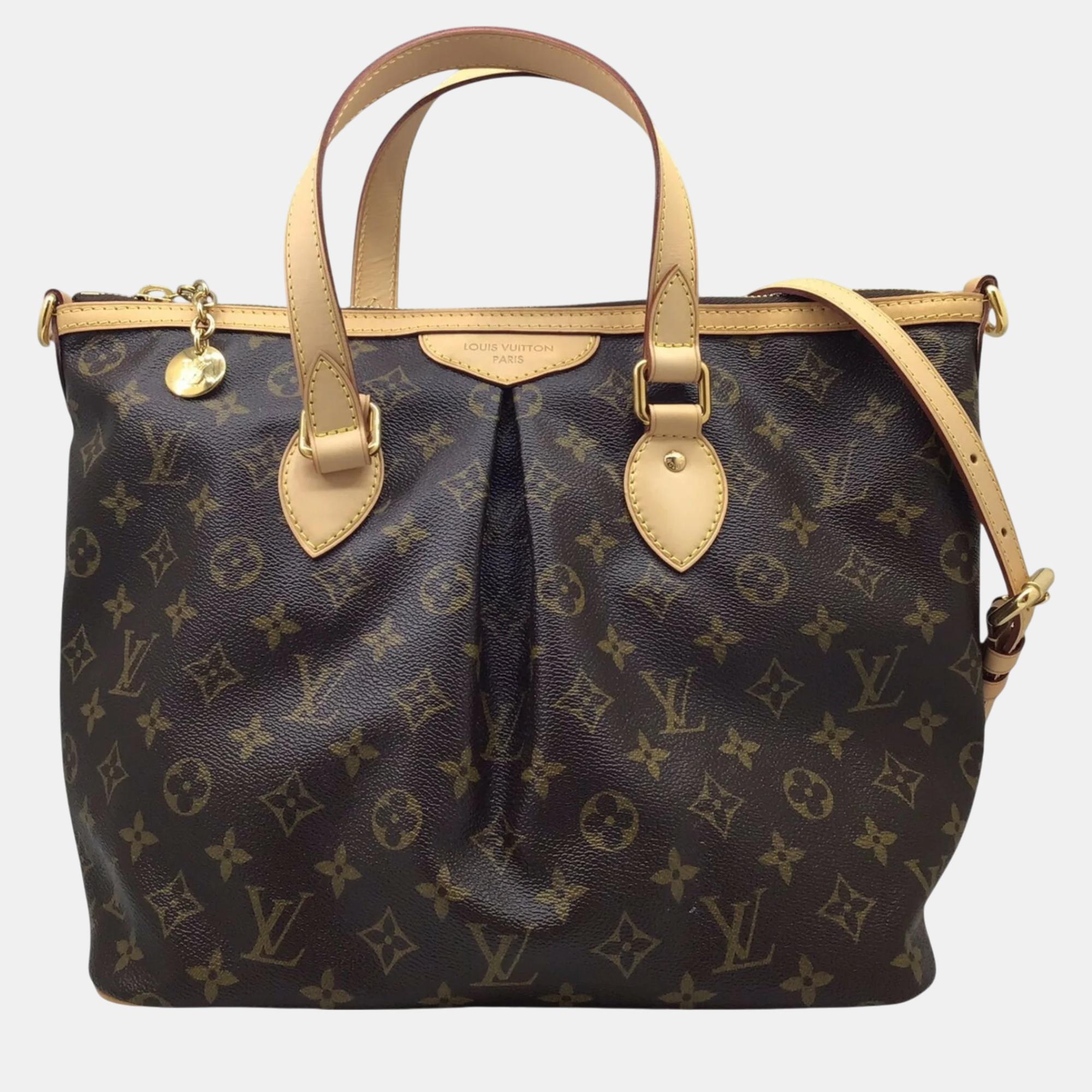 

Louis Vuitton Monogram Palermo Pm Handbag, Brown